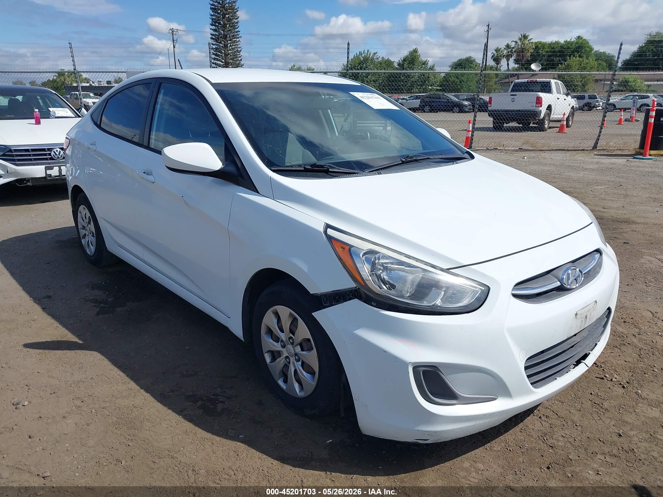 2015 Hyundai Accent GLS, VIN KMHCT4AE6FU867230 — Theft recovery