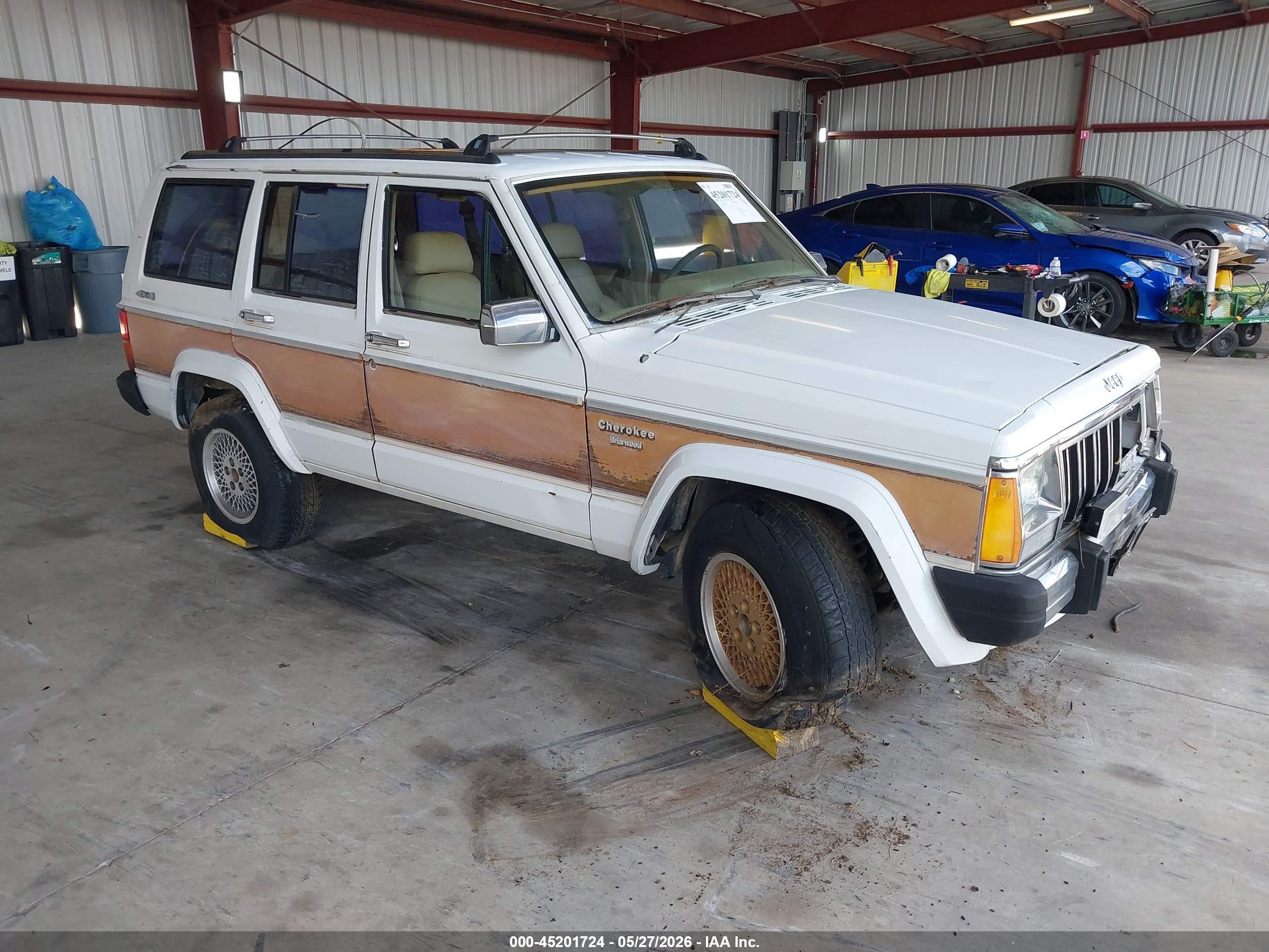 1991 Jeep Cherokee, VIN 1J4FN78S2ML505675 — Normal wear