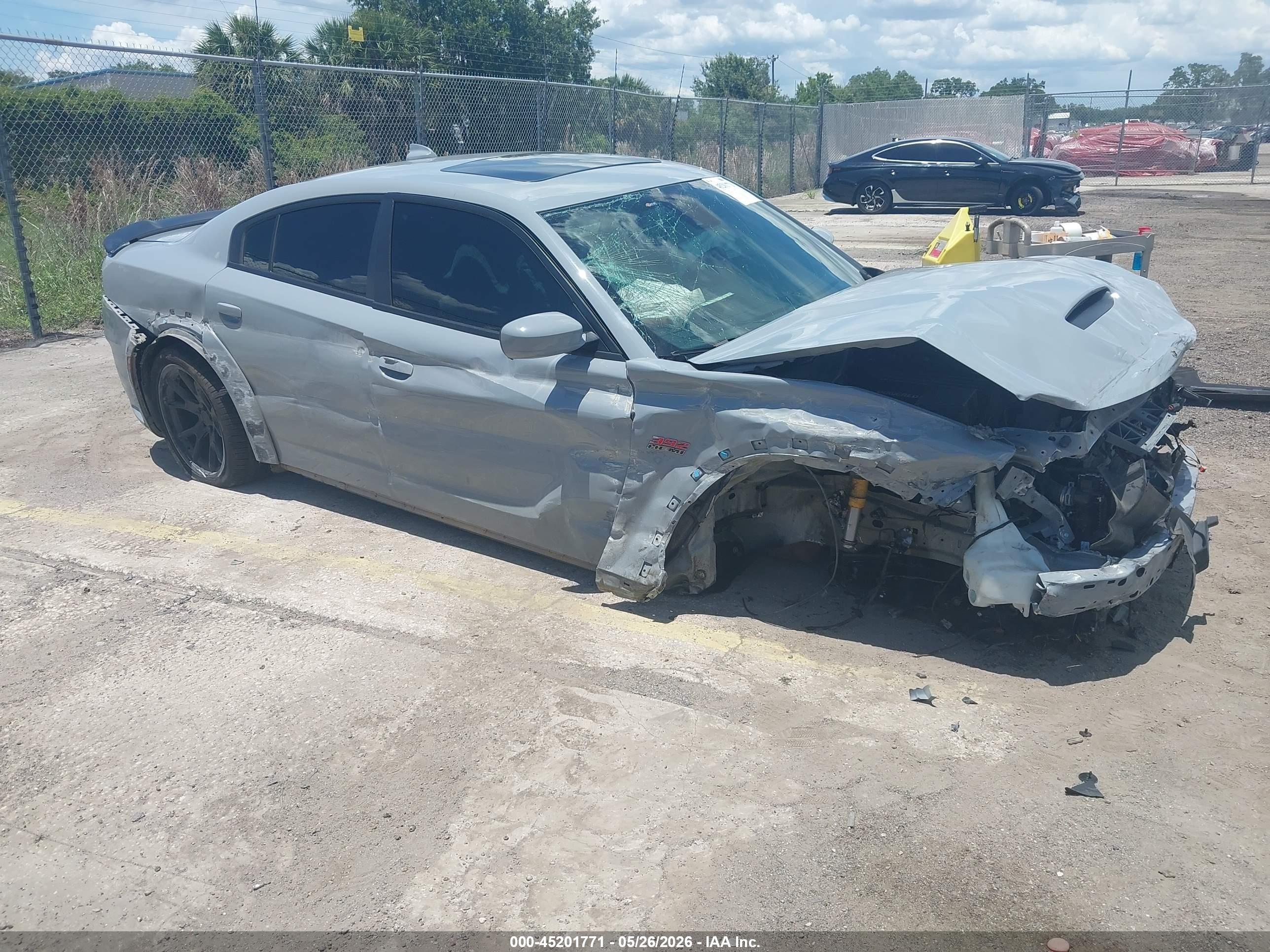 2021 Dodge Charger Scat Pack Widebody, VIN 2C3CDXGJ2MH608097 — Side