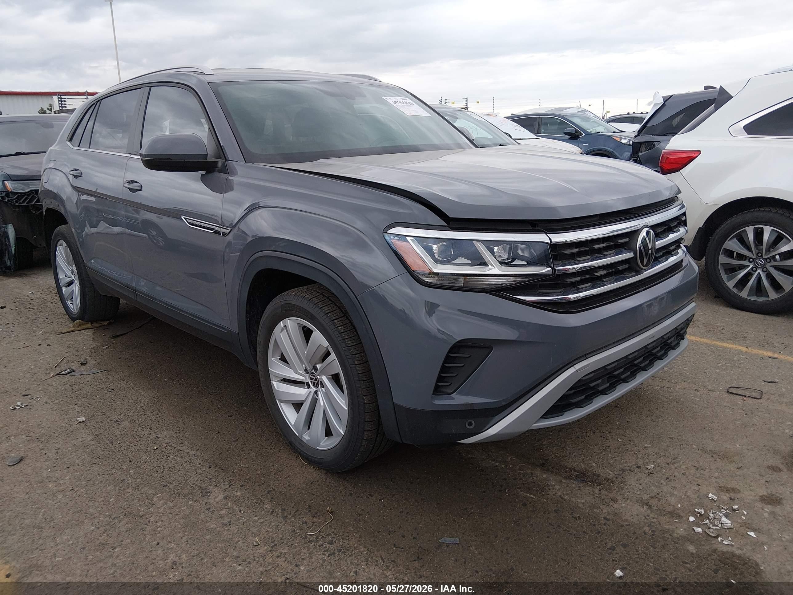 2021 Volkswagen Atlas SE, VIN 1V2WC2CA8MC206607 — Rear end
