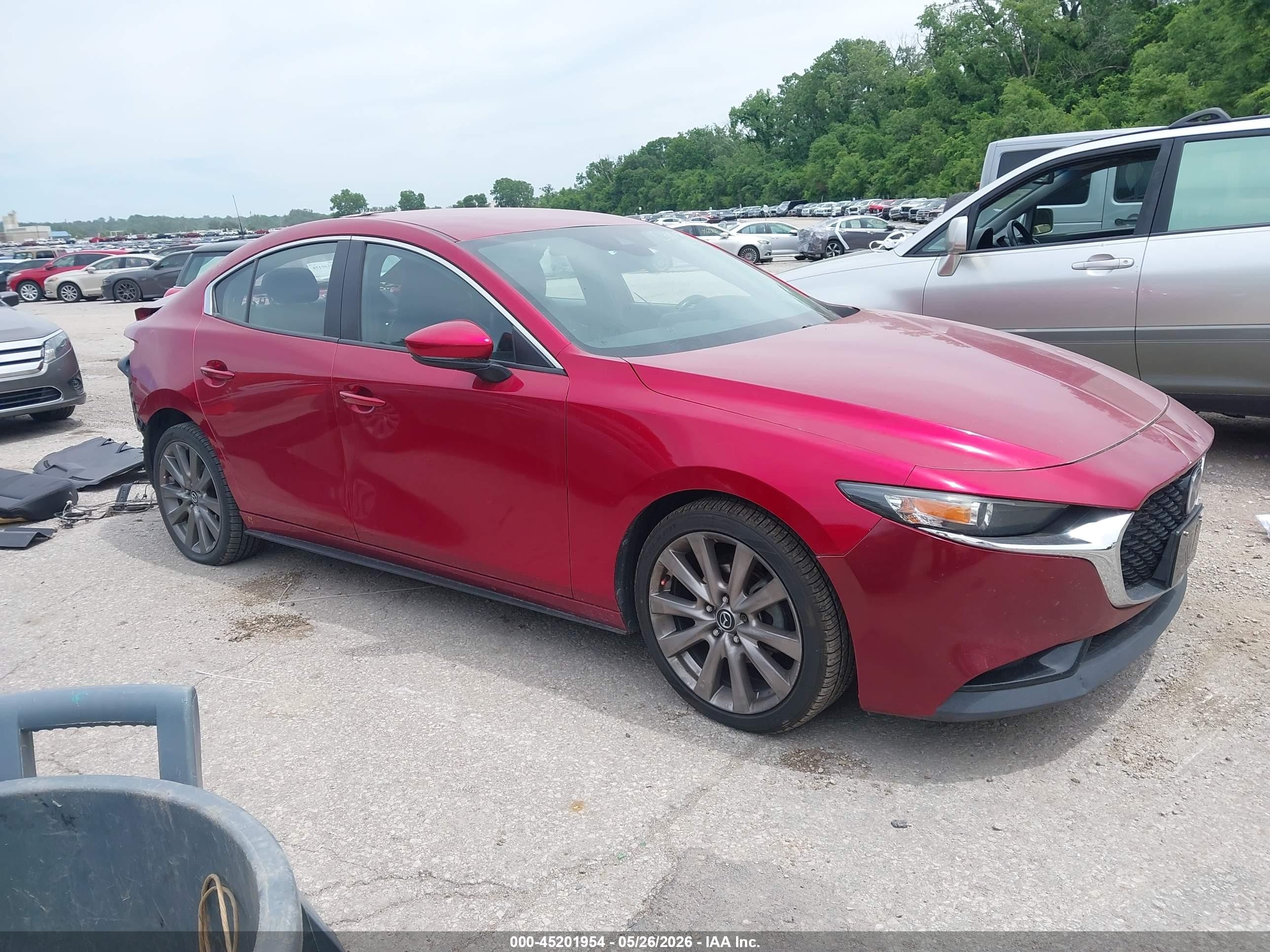 2019 Mazda 3 Select, VIN JM1BPACL0K1111080 — Rear end