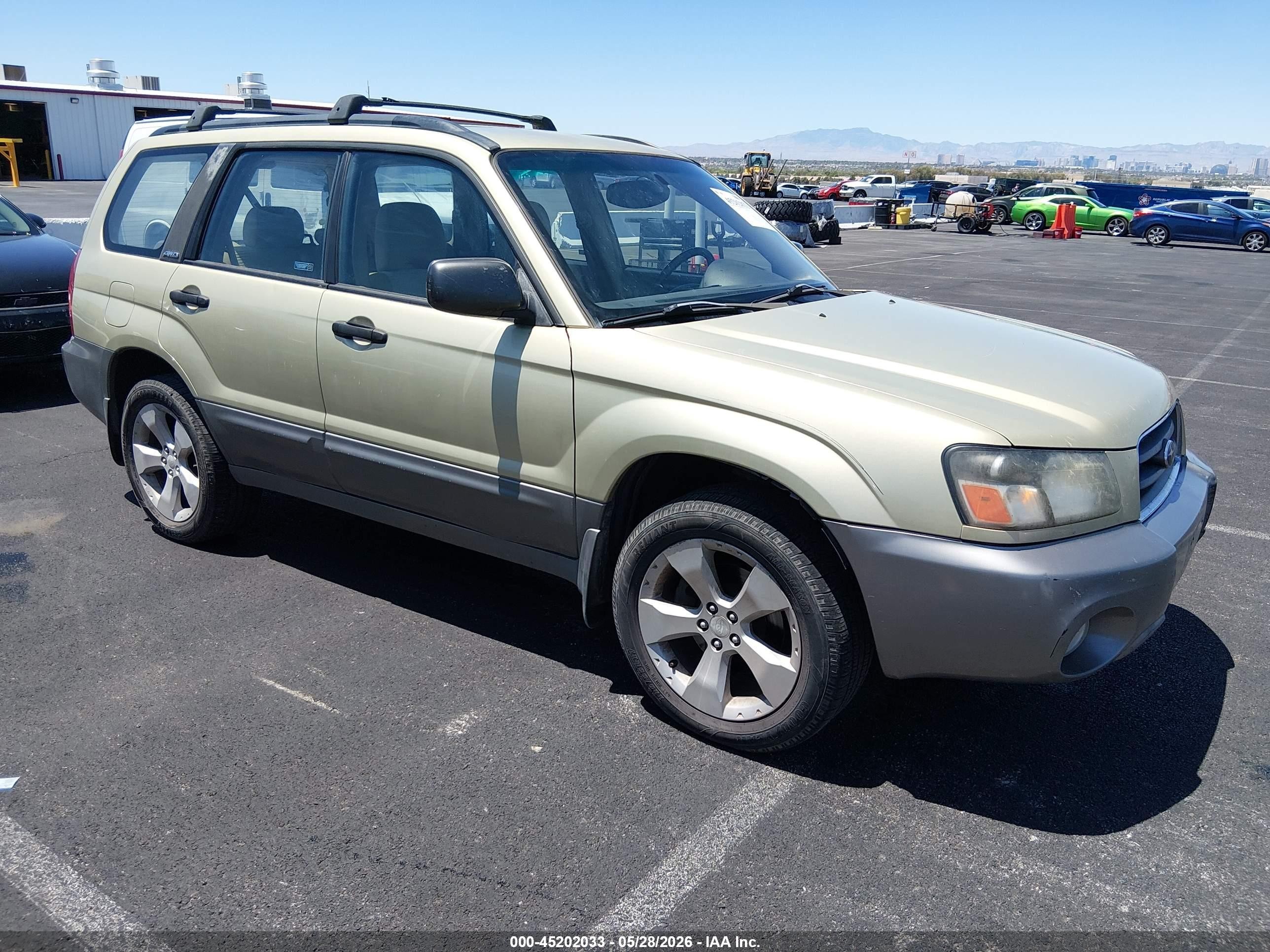 2003 Subaru Forester XS, VIN JF1SG65693H733048 — Normal wear