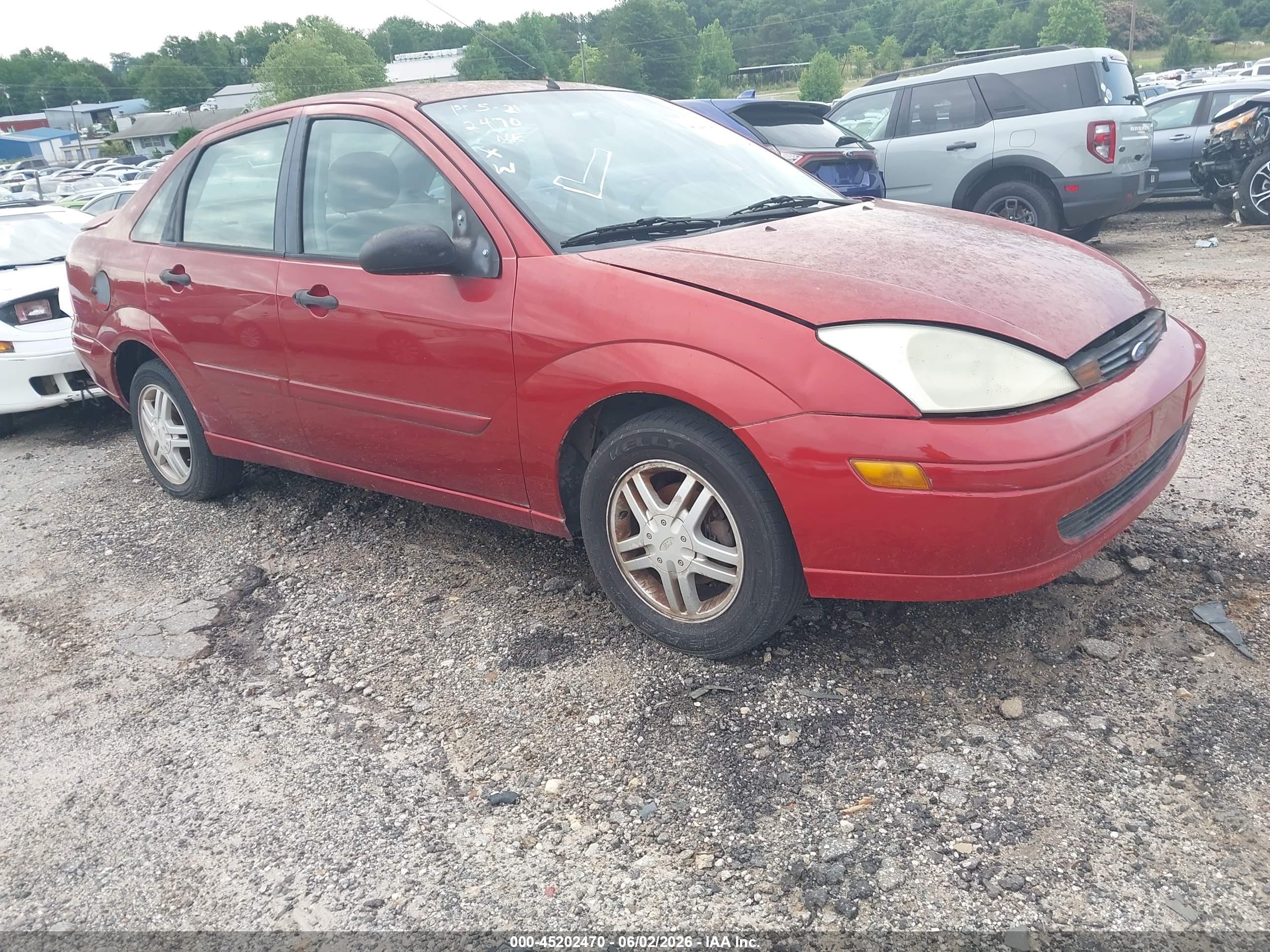 2001 Ford Focus SE, VIN 1FAFP34371W155466 — Обычный износ