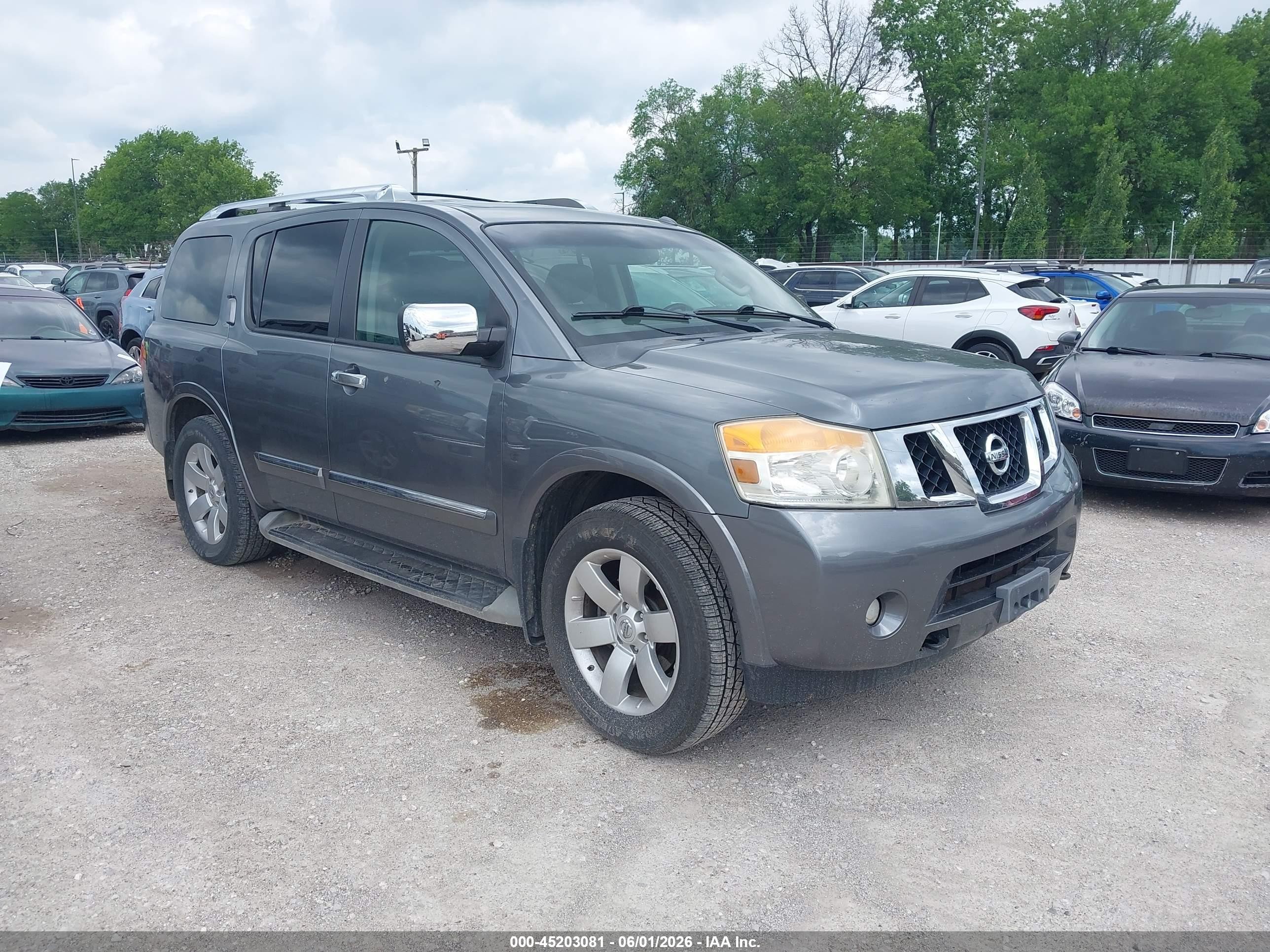 2014 Nissan Armada Platinum, VIN 5N1AA0NC9EN610540 — Hail