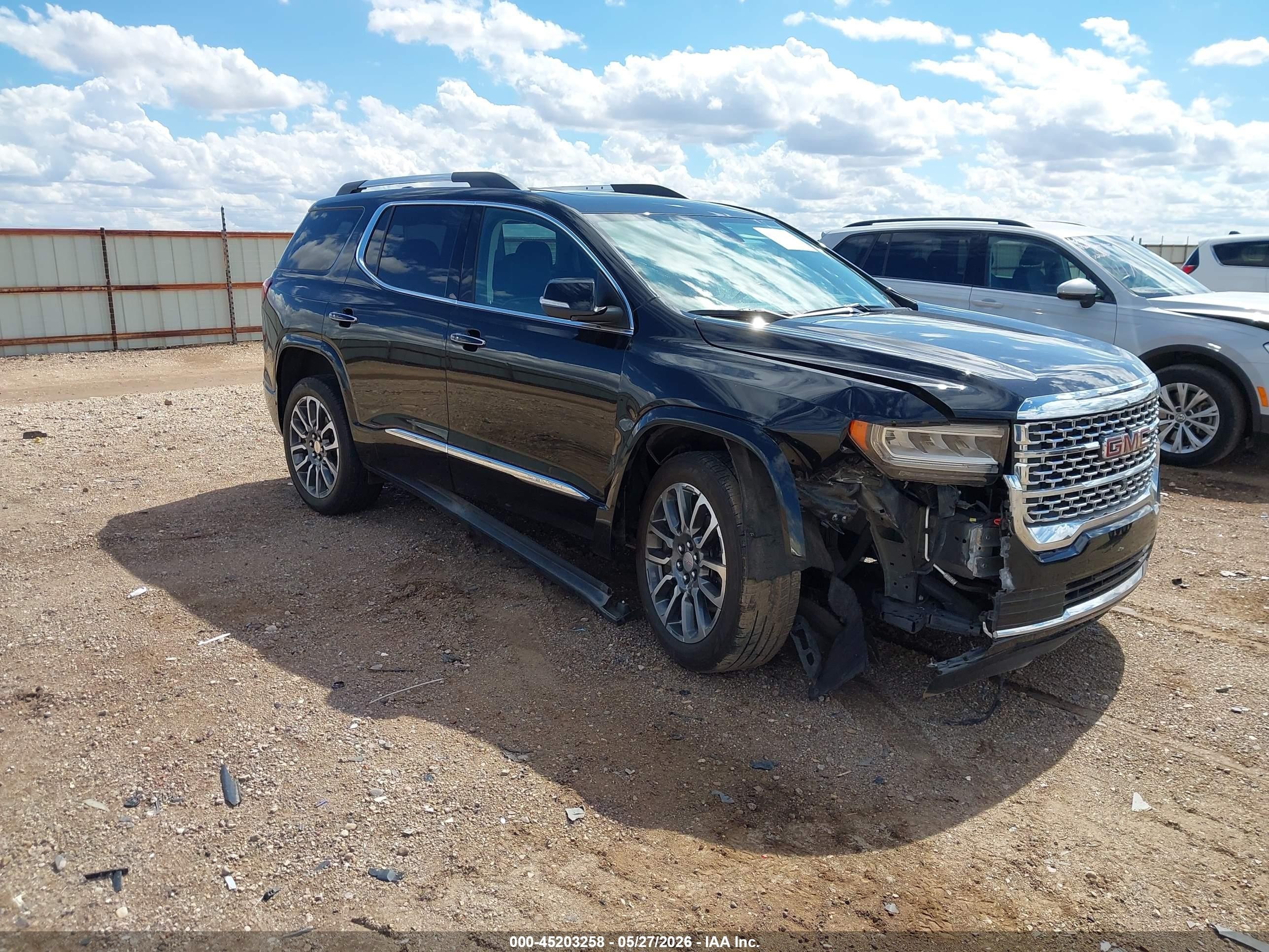 2021 GMC Acadia Denali, VIN 1GKKNPLS3MZ187577 — Front end
