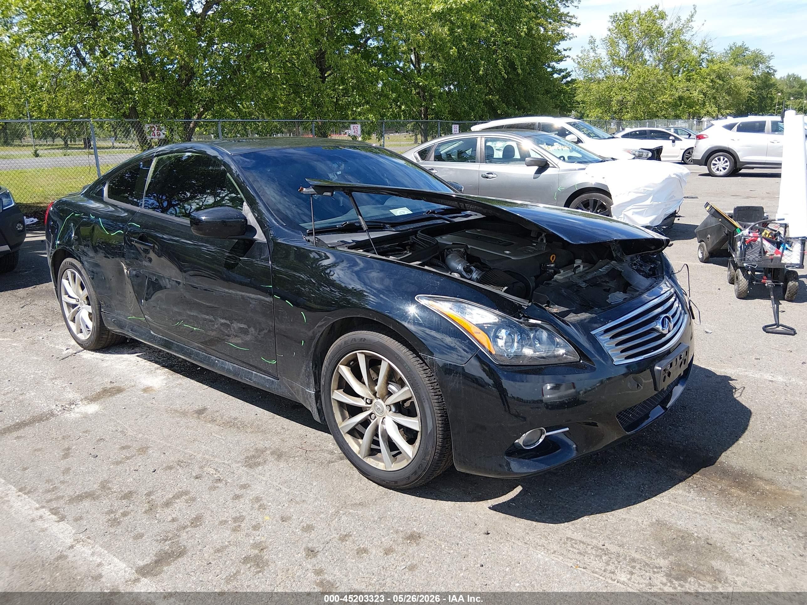 2013 Infiniti G37 x, VIN JN1CV6EL2DM982068 — Front end