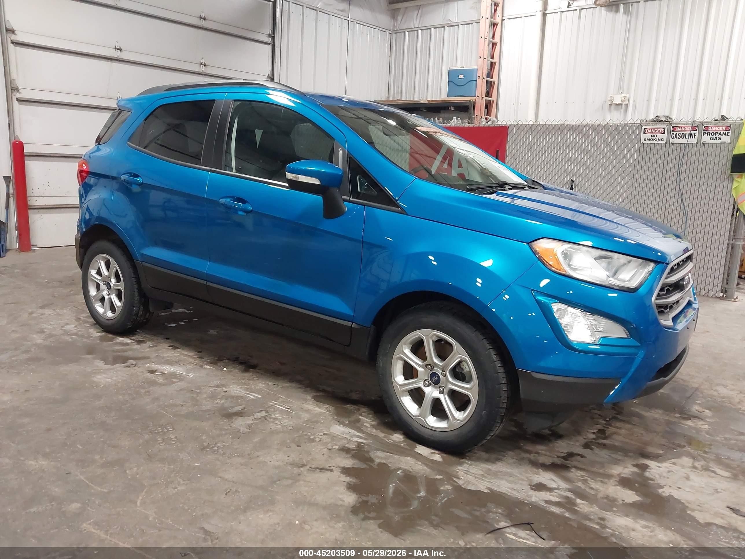 2018 Ford EcoSport SE, VIN MAJ3P1TE8JC234916 — Hail