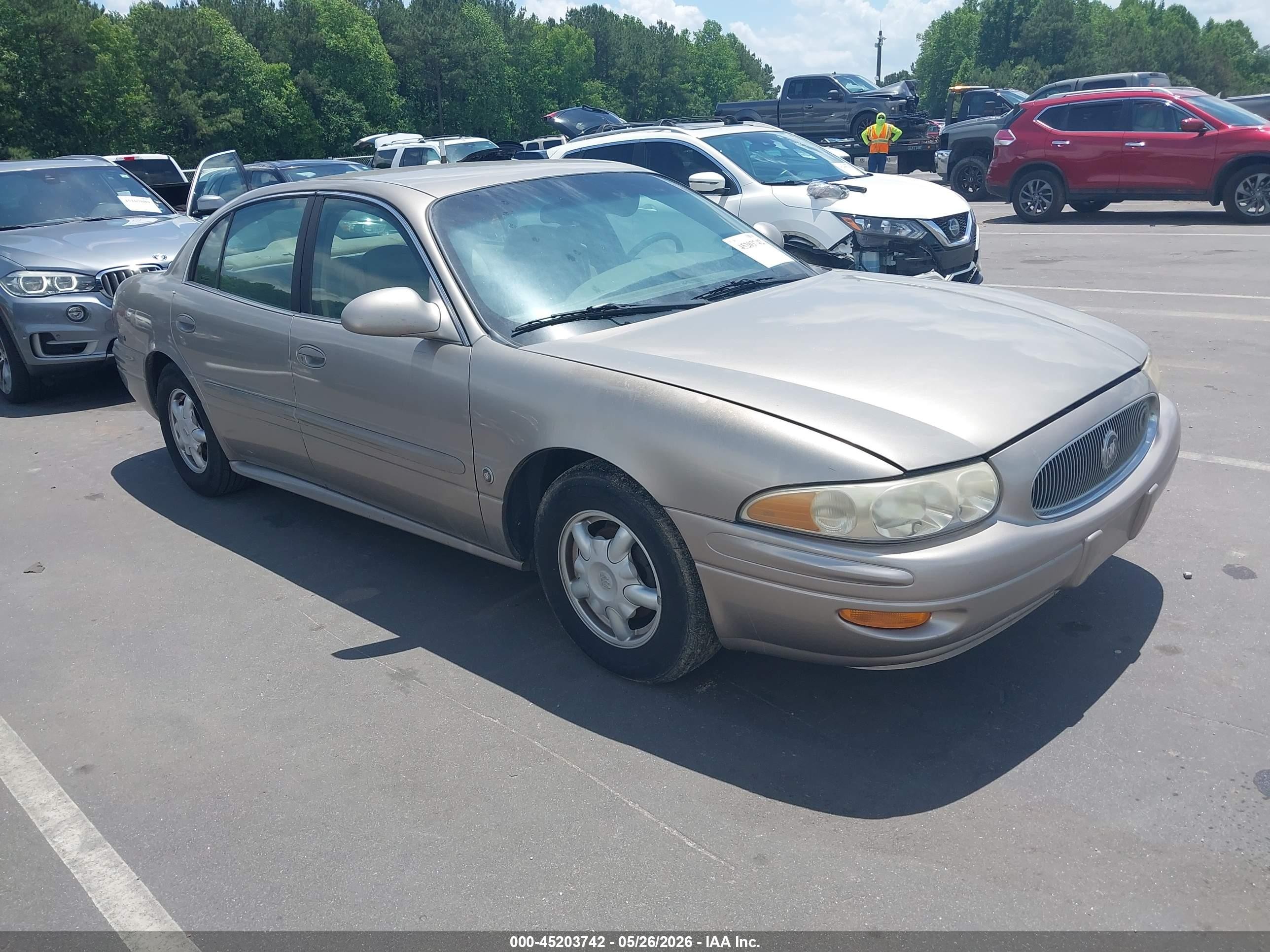 2001 Buick LeSabre Custom, VIN 1G4HP54K014210823 — Engine fire