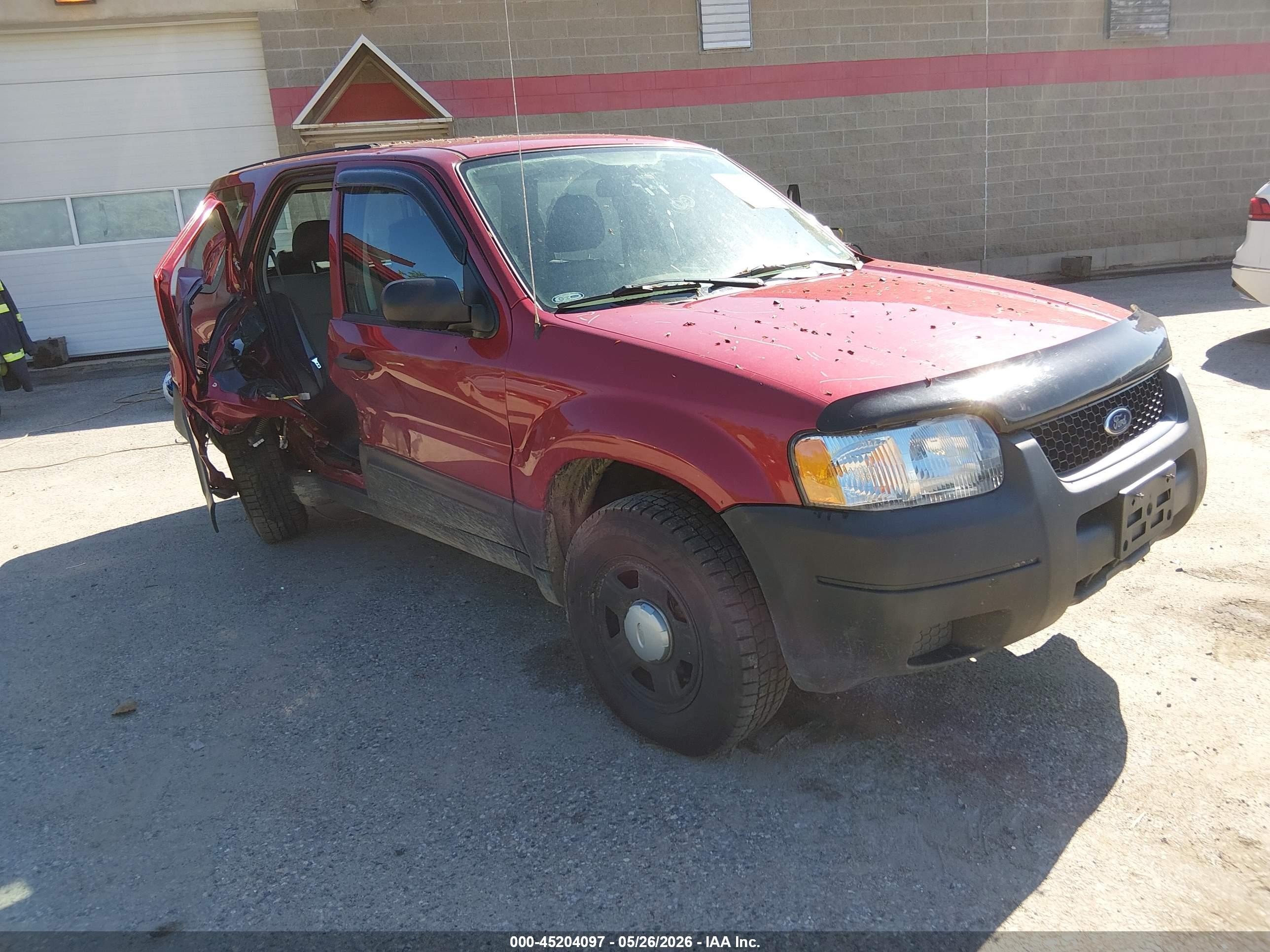 2004 Ford Escape XLS, VIN 1FMYU92144KB35294 — Бок