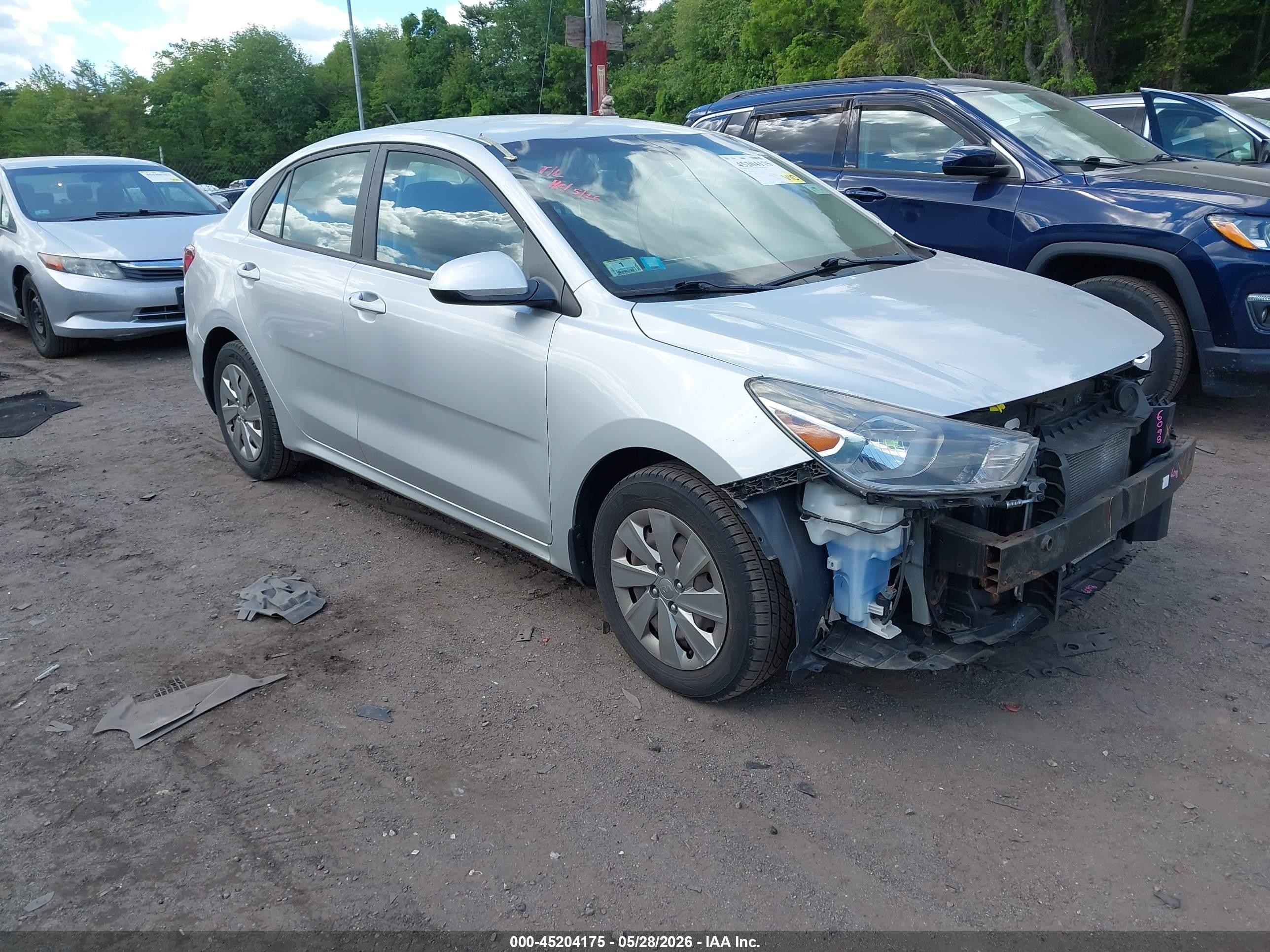 2020 Kia Rio S, VIN 3KPA24AD3LE287997 — Front end