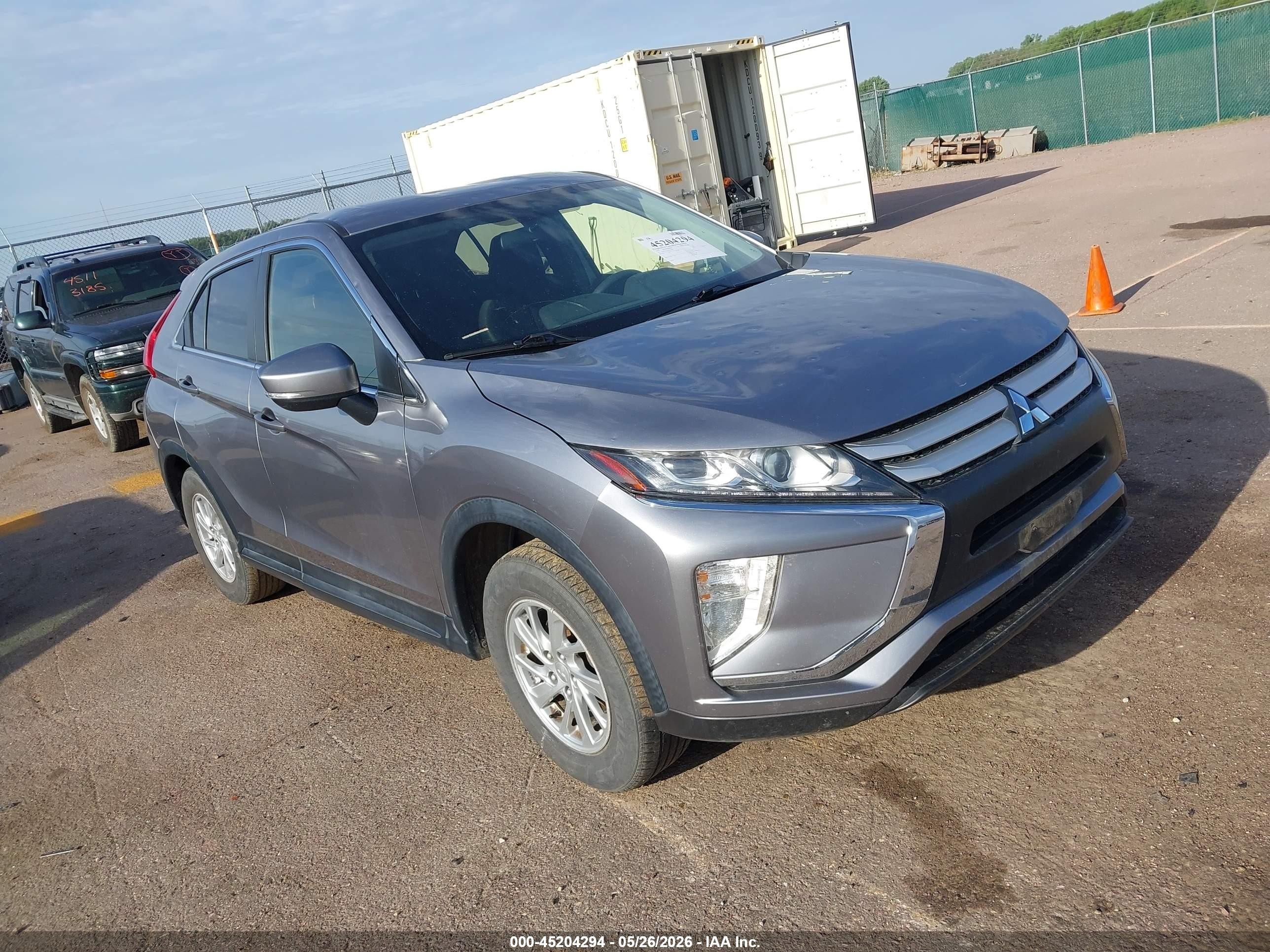 2019 Mitsubishi Eclipse Cross ES, VIN JA4AT3AA1KZ034882 — Hail