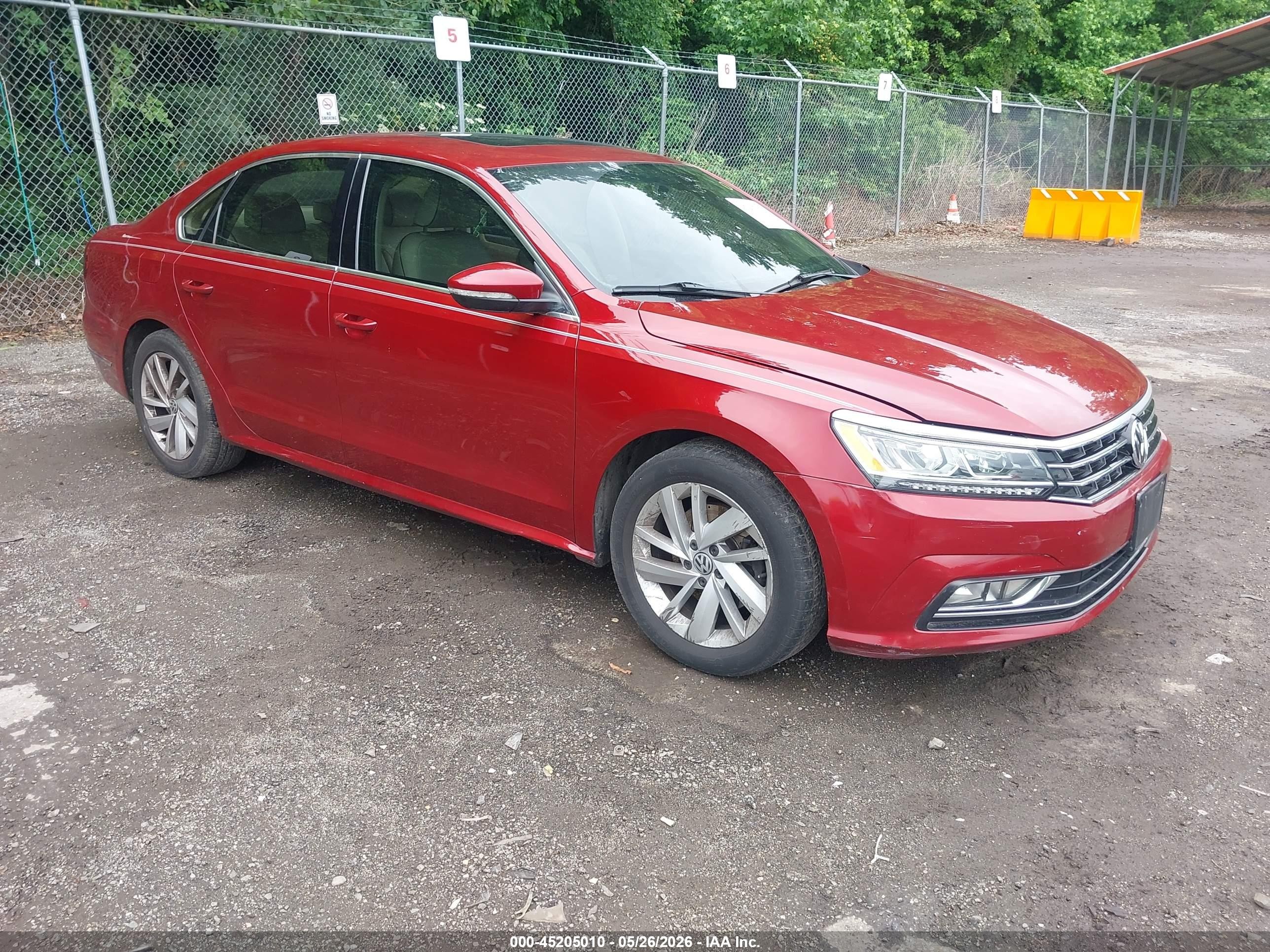 2018 Volkswagen Passat SE, VIN 1VWBA7A34JC012012 — All over