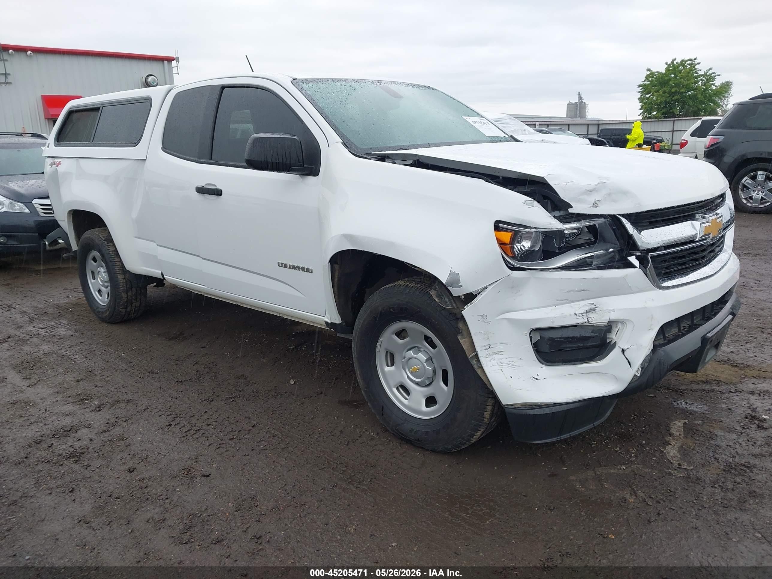 2020 Chevrolet Colorado 4WD Work Truck, VIN 1GCHTBEN6L1228500 — По всему кузову