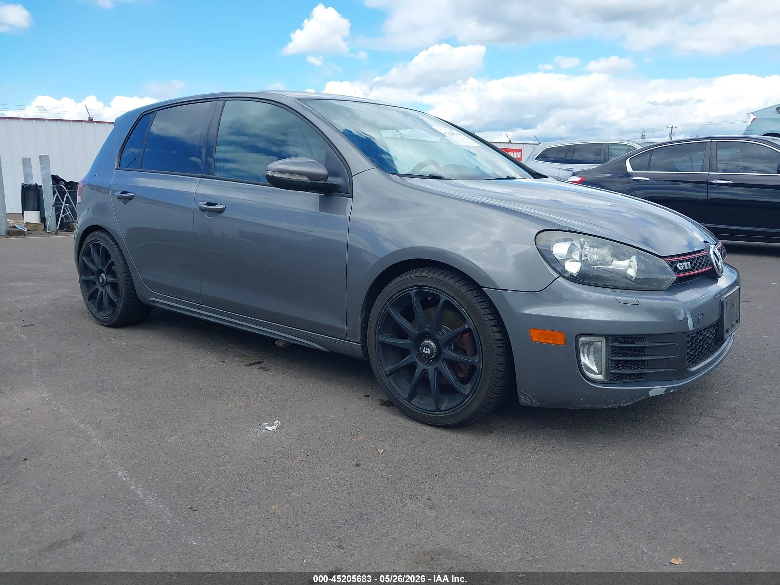 2012 Volkswagen Golf GTI PZEV, VIN WVWGD7AJ0CW006935 — Side