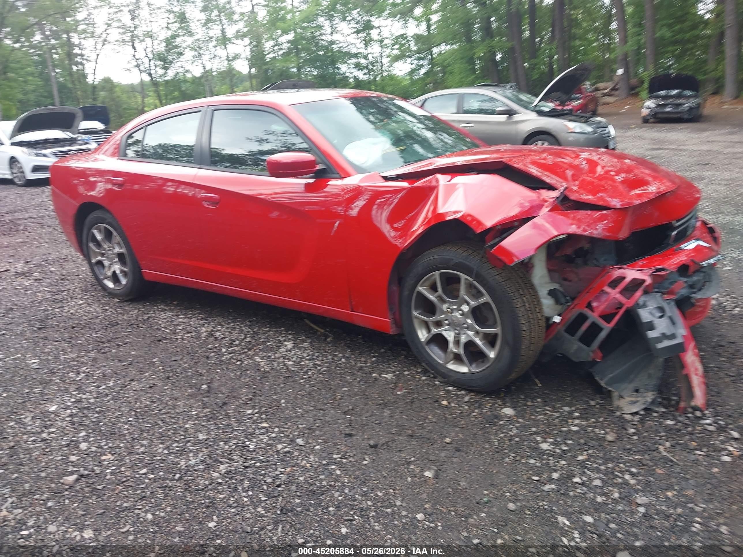 2015 Dodge Charger SE, VIN 2C3CDXFG3FH828258 — Front end