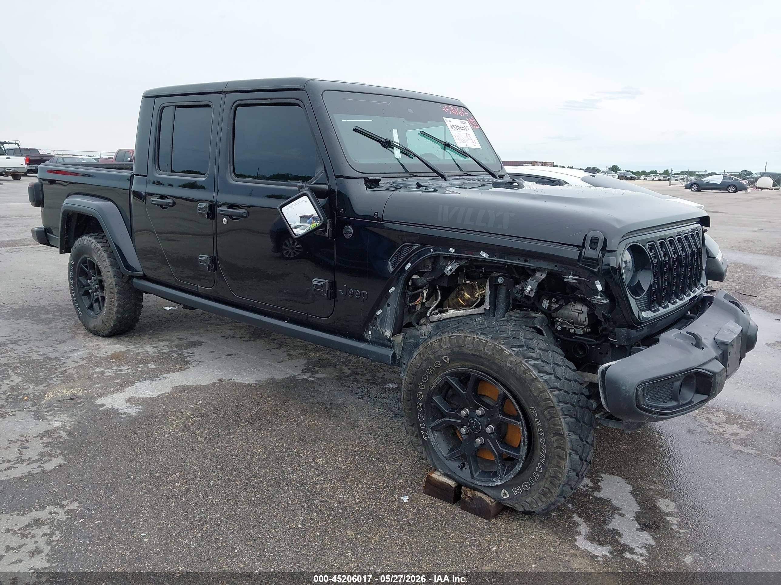 2024 Jeep Gladiator Sport, VIN 1C6HJTAG9RL101912 — Side