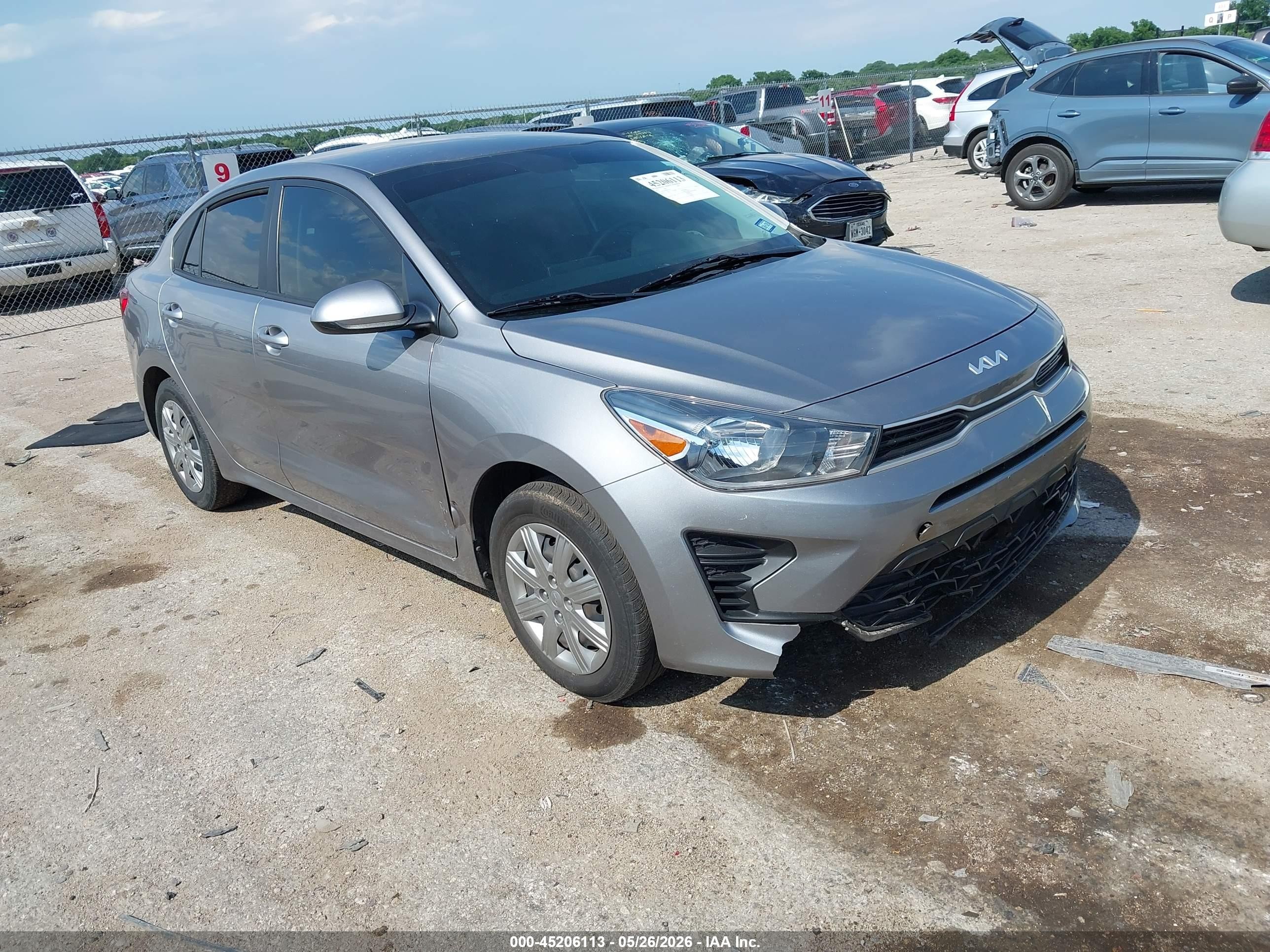 2023 Kia Rio S, VIN 3KPA24AD2PE513212 — Front end