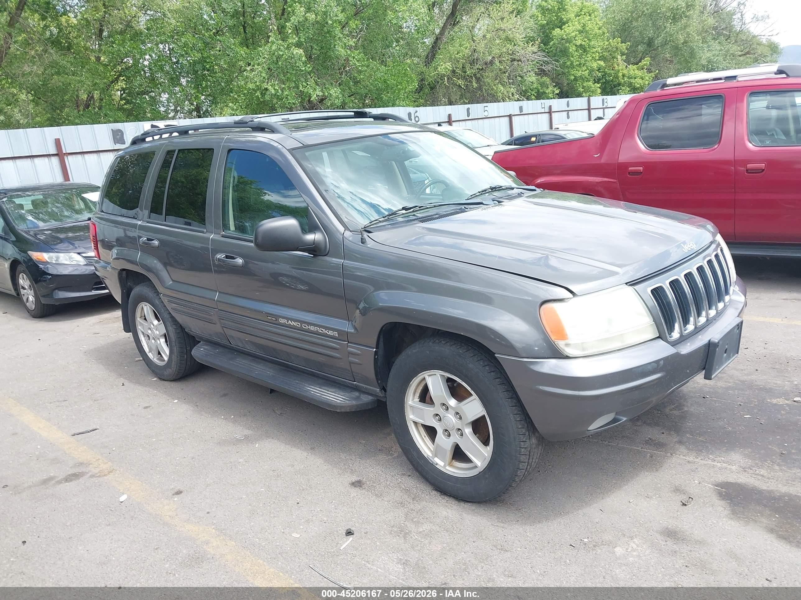 2003 Jeep Grand Cherokee Limited, VIN 1J4GW58N33C535993 — Rear end