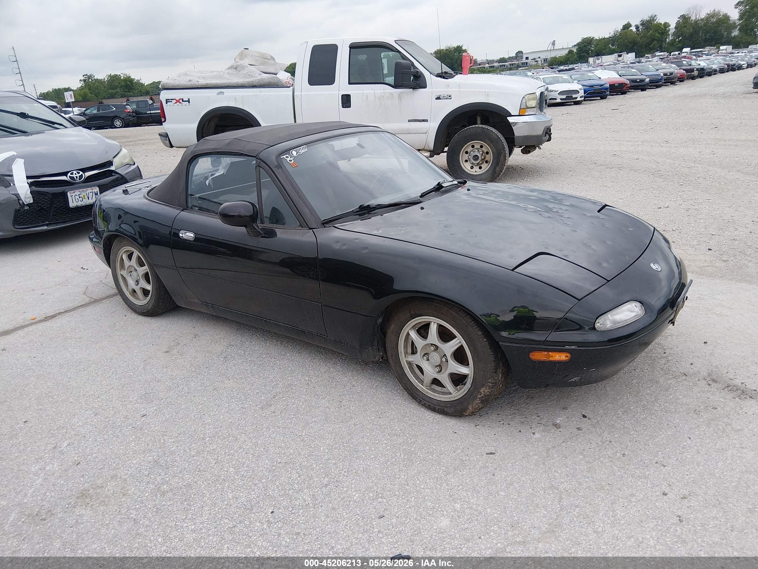 1996 Mazda MX-5 Miata, VIN JM1NA353XT0700717 — Hail