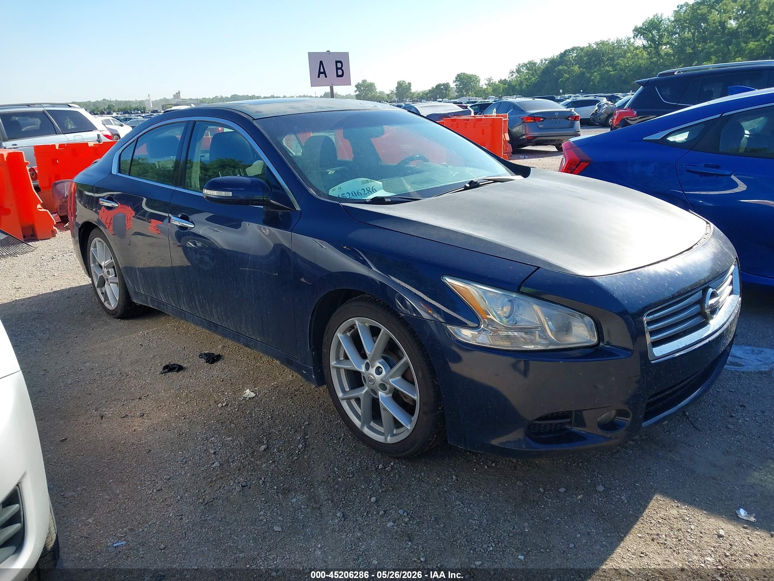 2009 Nissan Maxima SV, VIN 1N4AA51E99C848372 — Обычный износ
