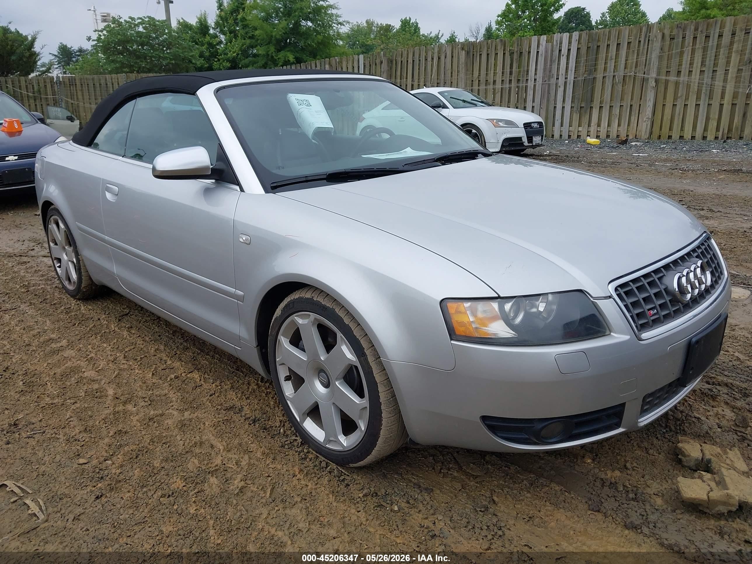 2005 Audi S4, VIN WUARL48H35K901491 — Бок