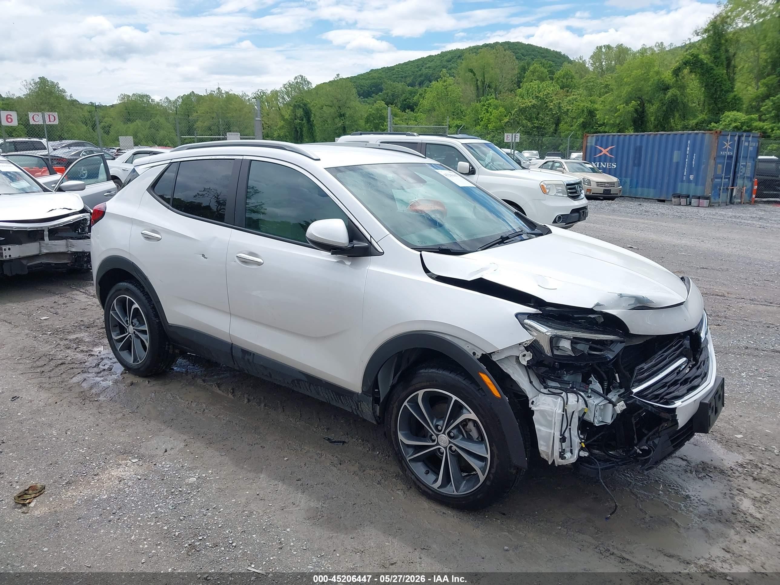 2021 Buick Encore GX Select, VIN KL4MMESL8MB166622 — Front end