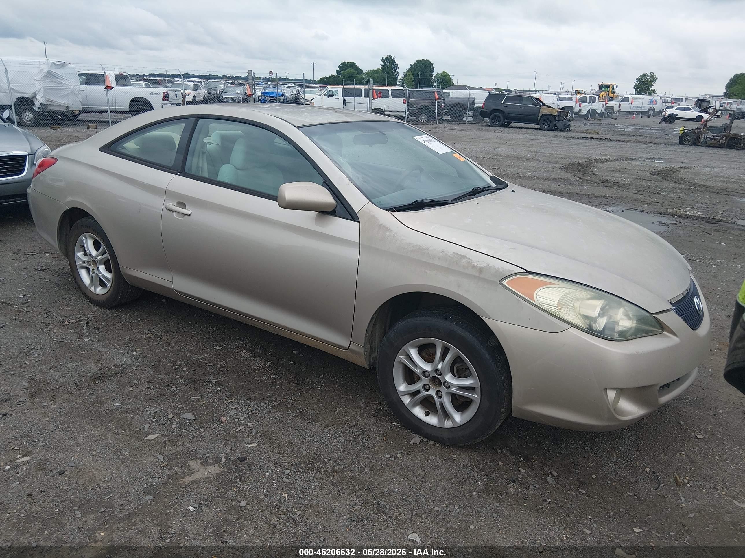 2004 Toyota Solara SE, VIN 4T1CE38P04U887210 — Hail