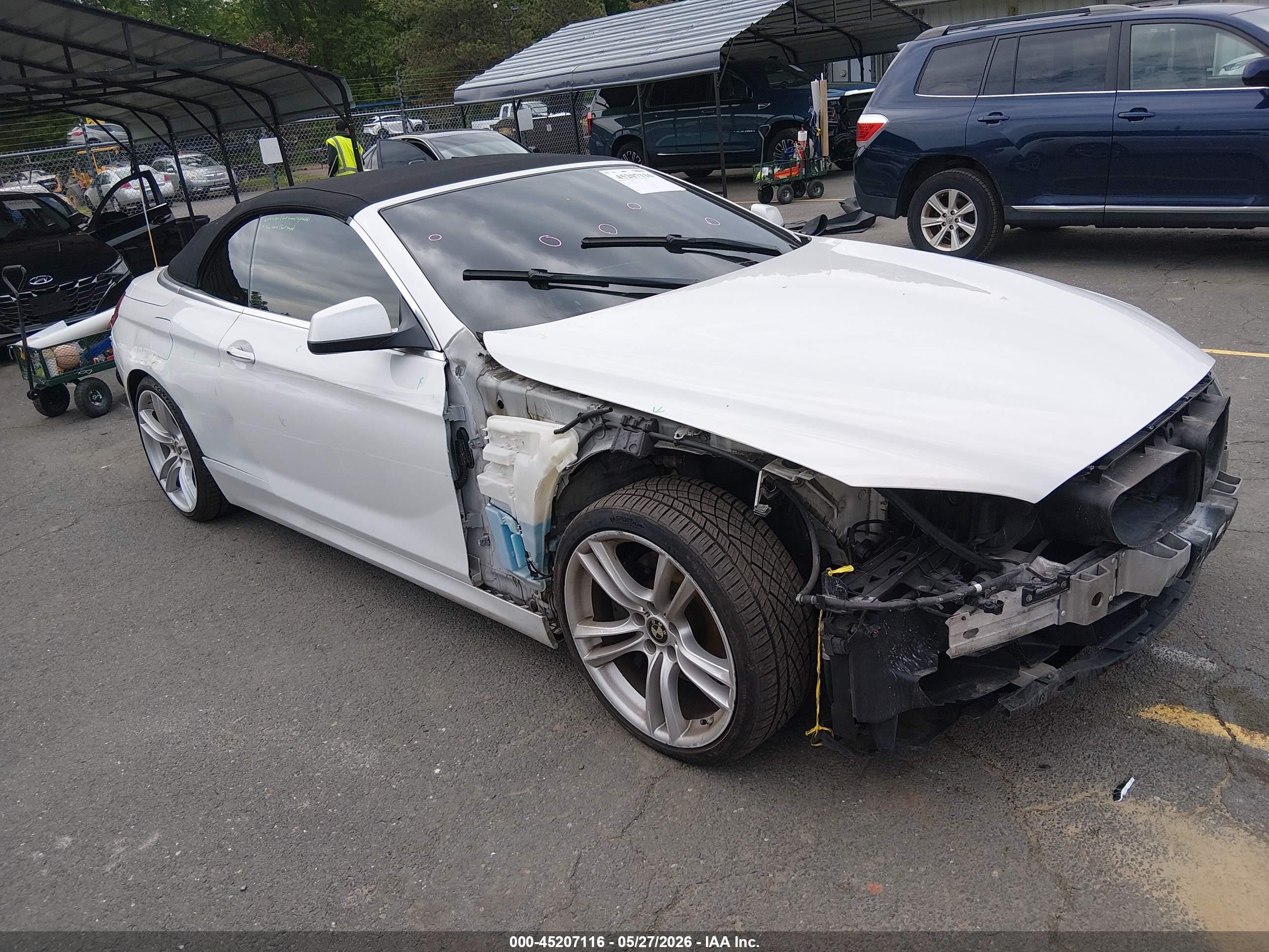 2012 BMW 6 Series 650i xDrive, VIN WBALZ5C56CDW99720 — Front end
