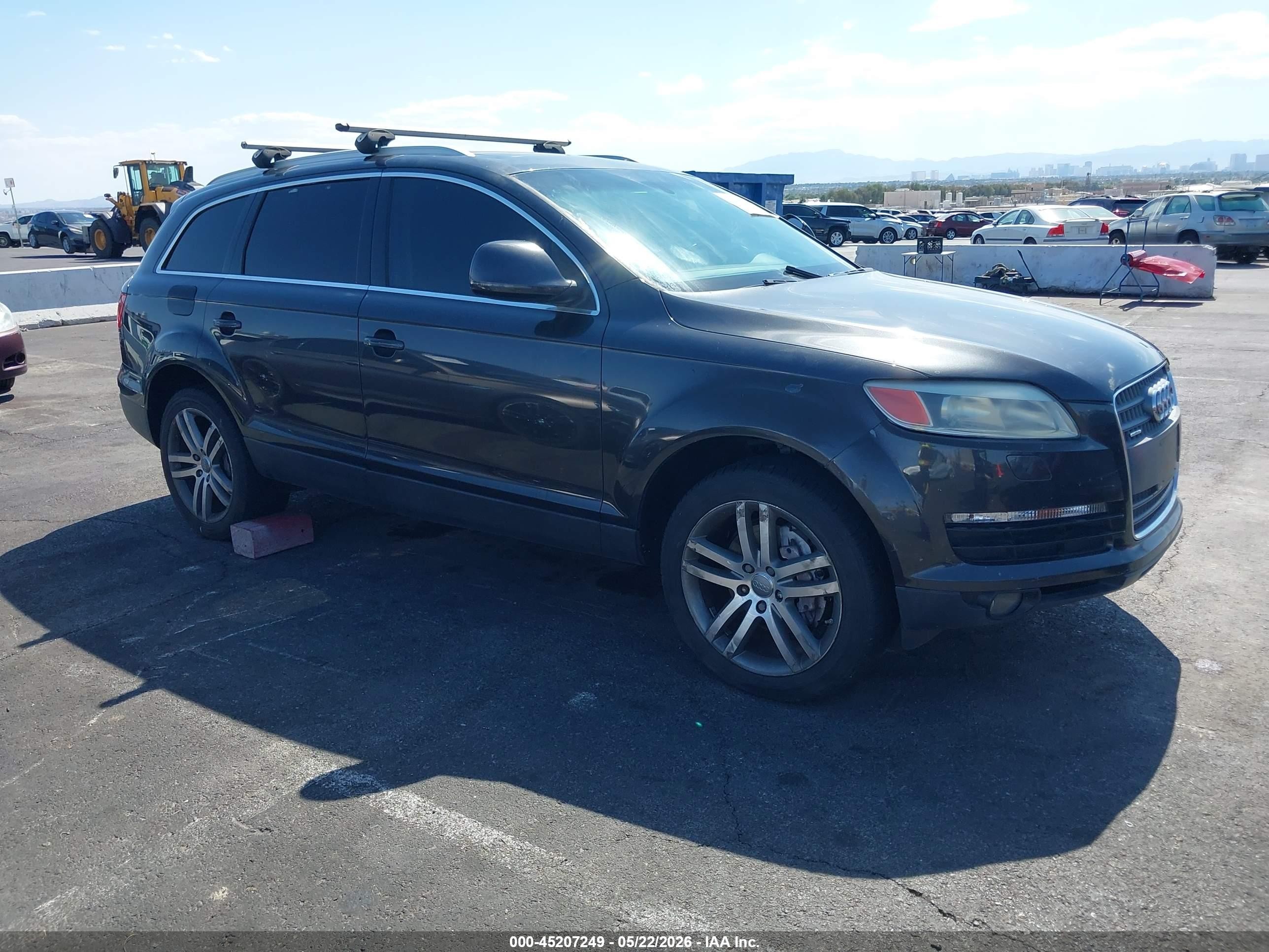 2007 Audi Q7 Premium, VIN WA1BY74L67D060182 — Normal wear