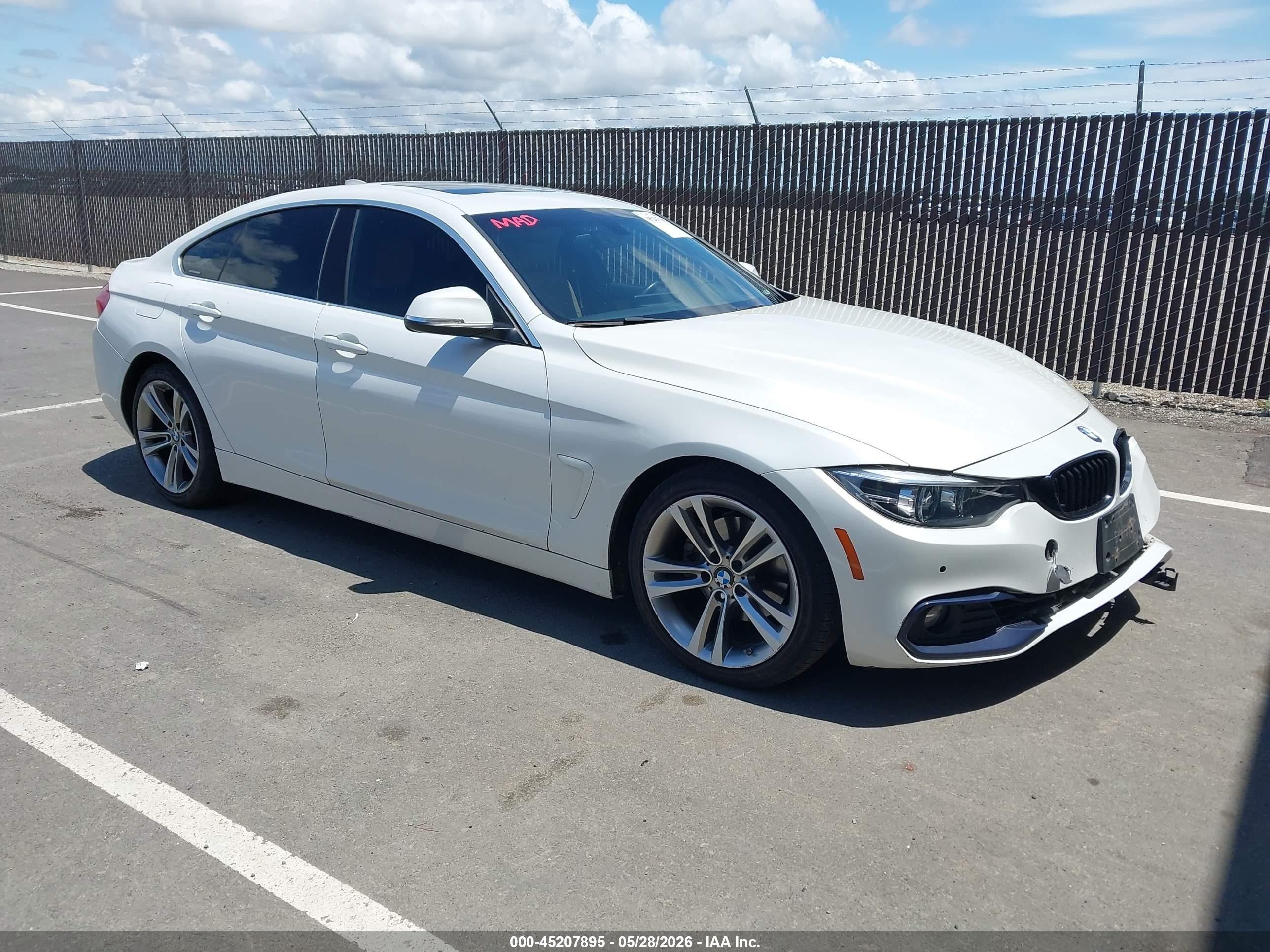 2018 BMW 4 Series 430i, VIN WBA4J1C51JBG77429 — Front end