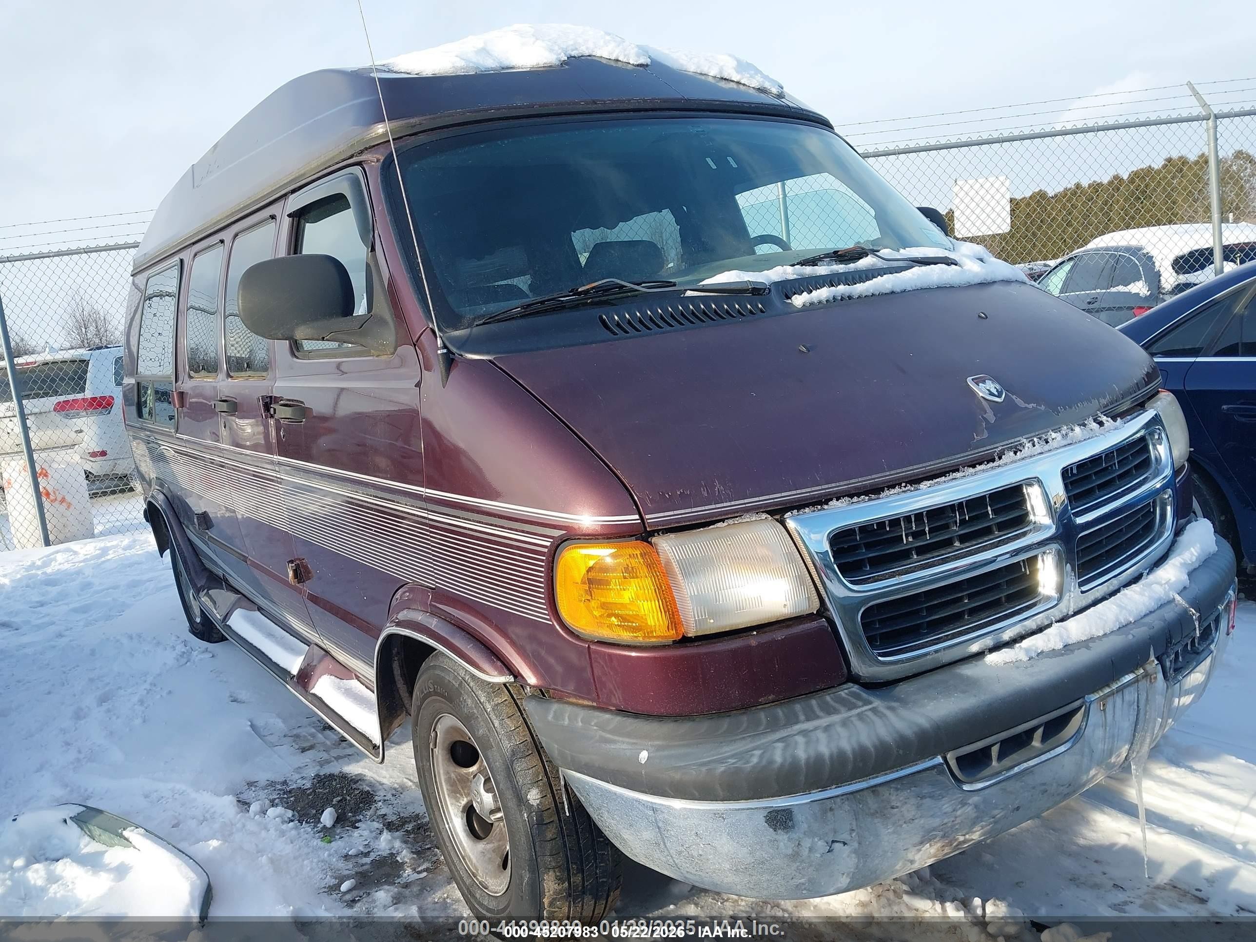 2000 Dodge Cargo Conversion, VIN 2B6HB11Y4YK172120 — Not stated