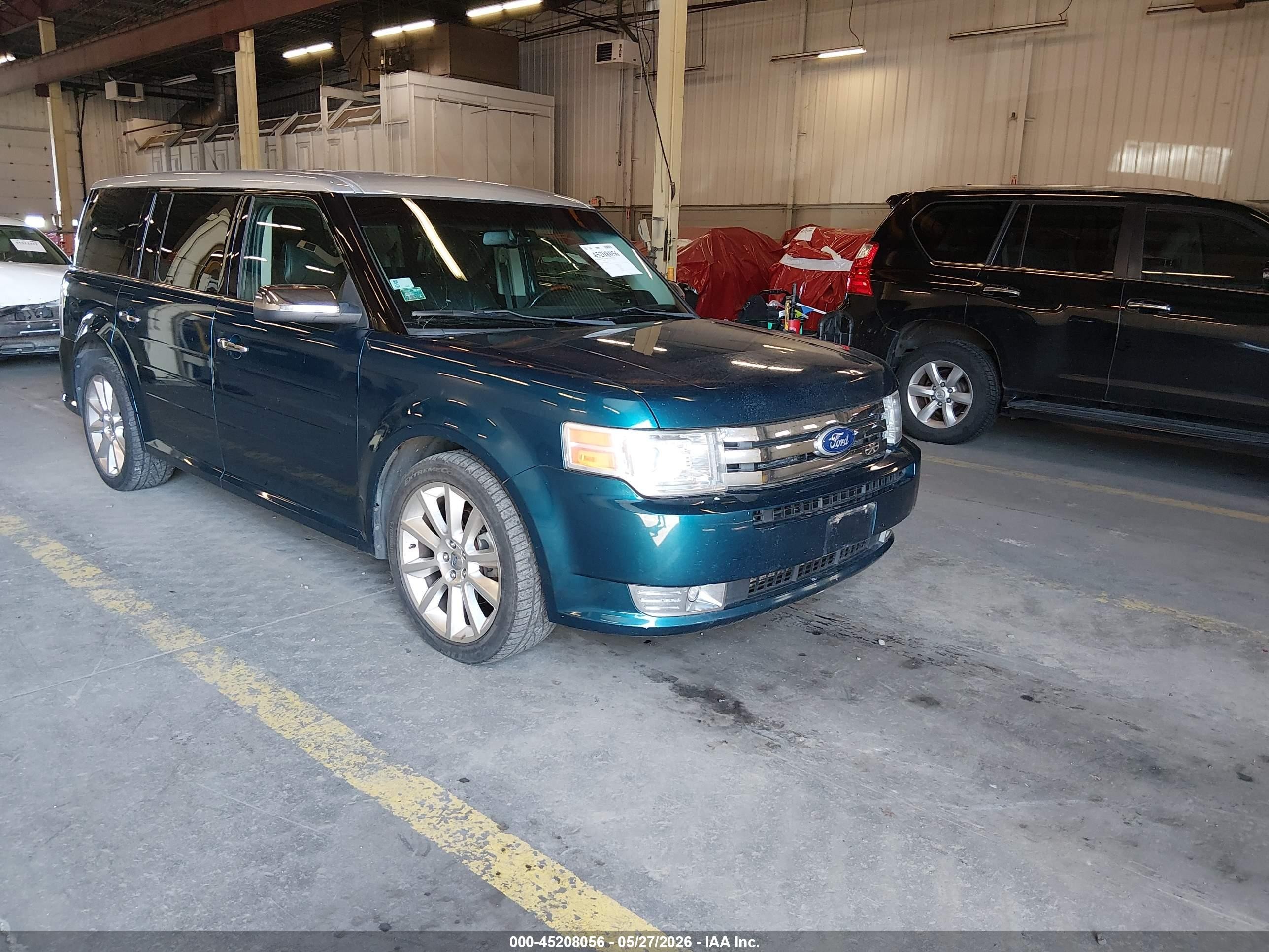 2011 Ford Flex Limited, VIN 2FMHK6DT3BBD06689 — Rear end