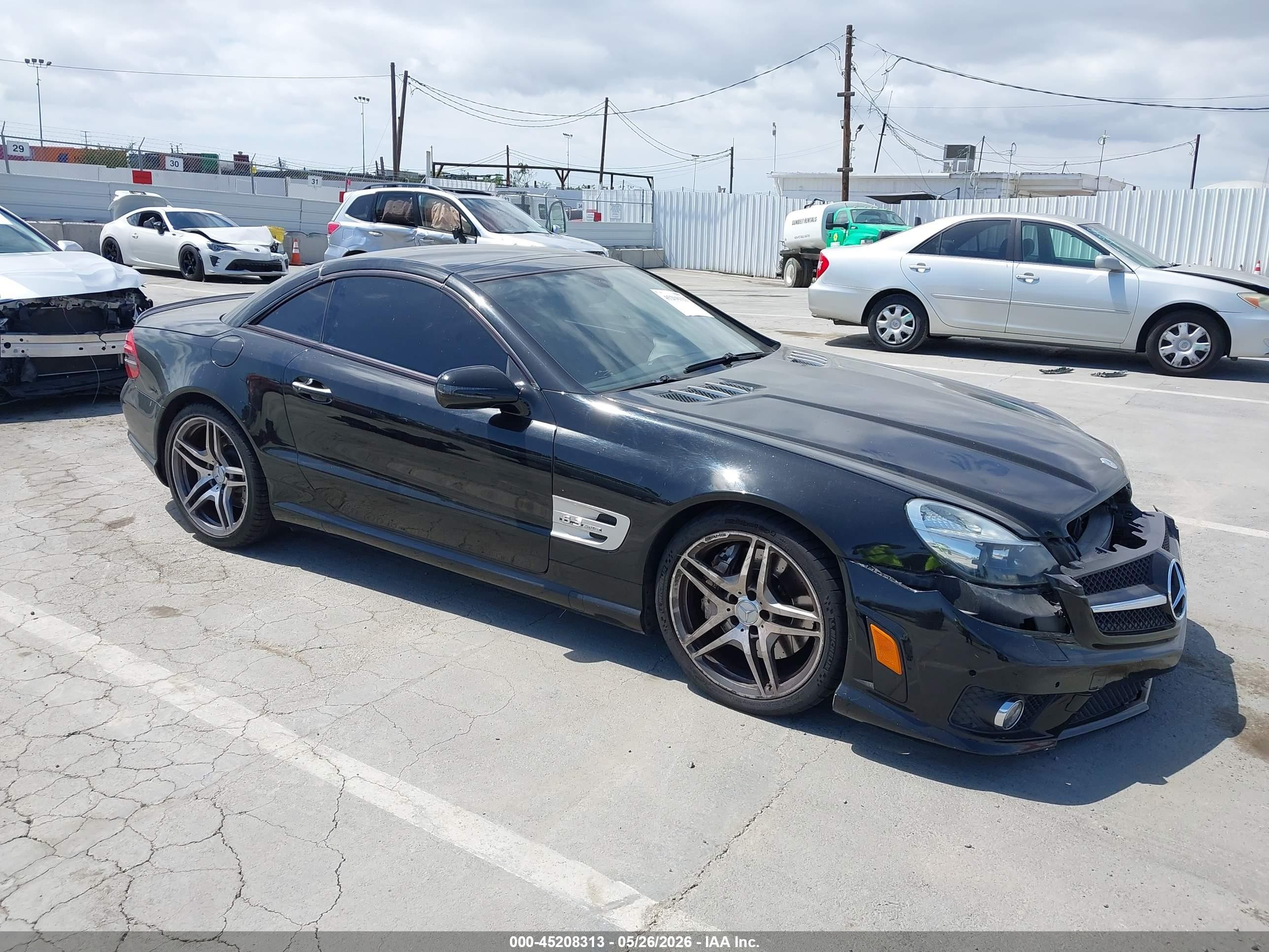 2011 Mercedes-Benz SL, VIN WDBSK7AA3BF161217 — Front end