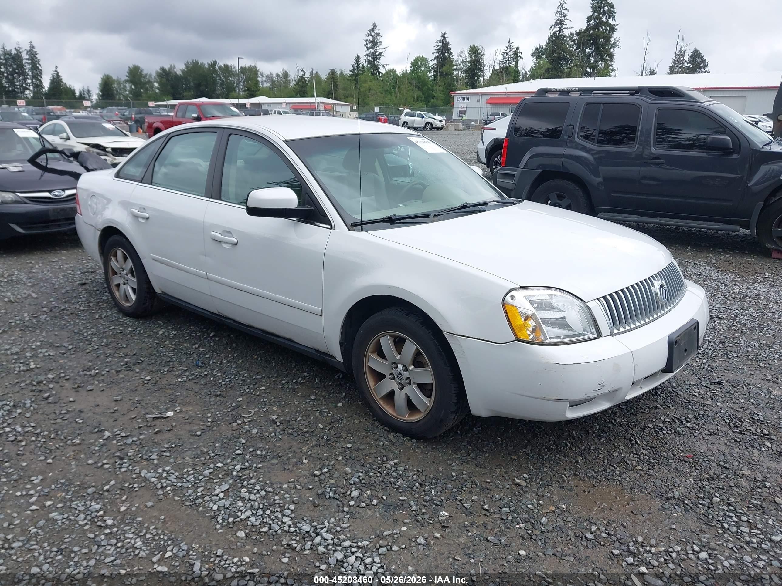 2006 Mercury Montego Luxury, VIN 1MEFM41116G607827 — Front end