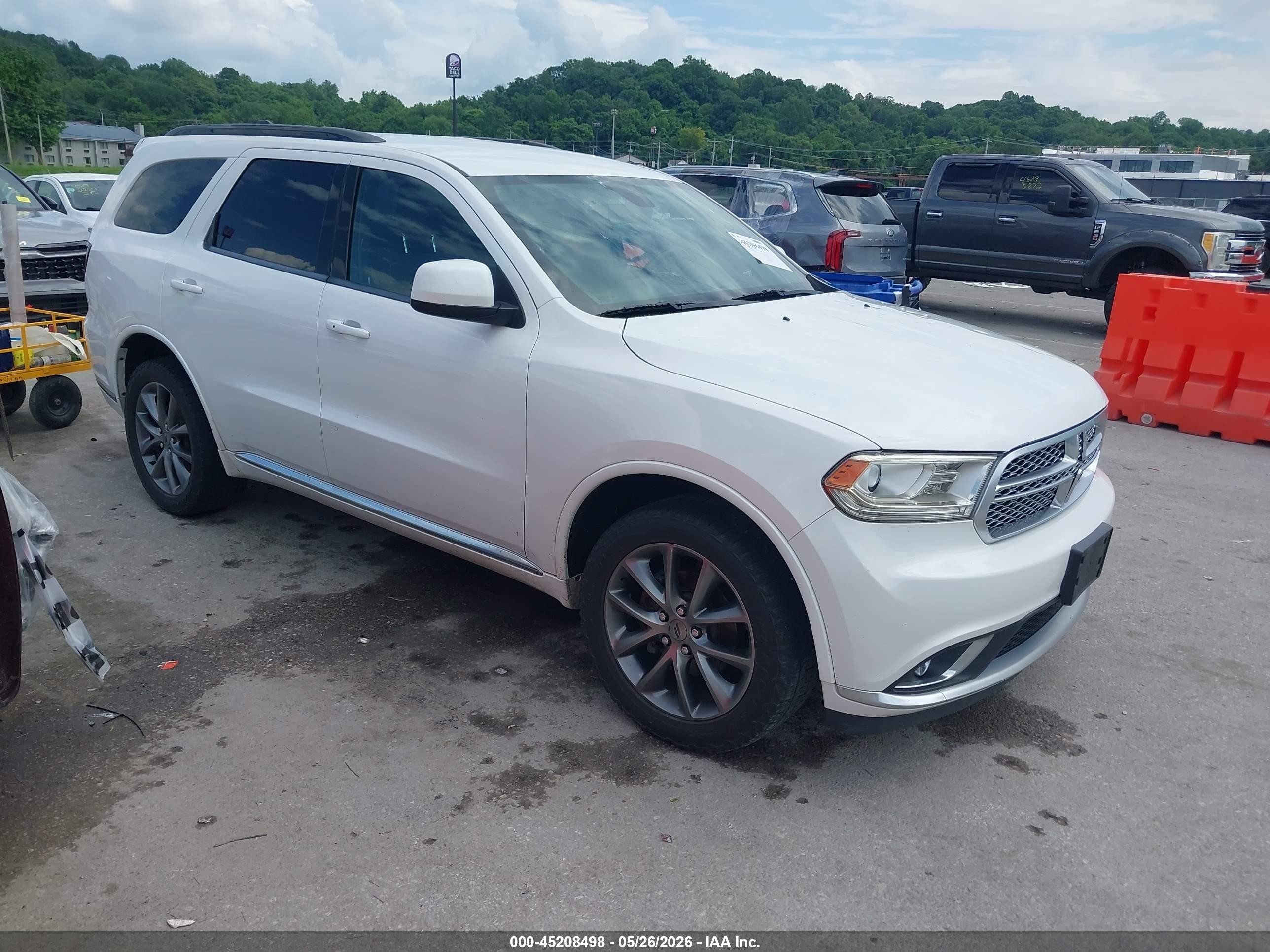 2020 Dodge Durango SXT Plus, VIN 1C4RDJAG1LC346414 — Hail