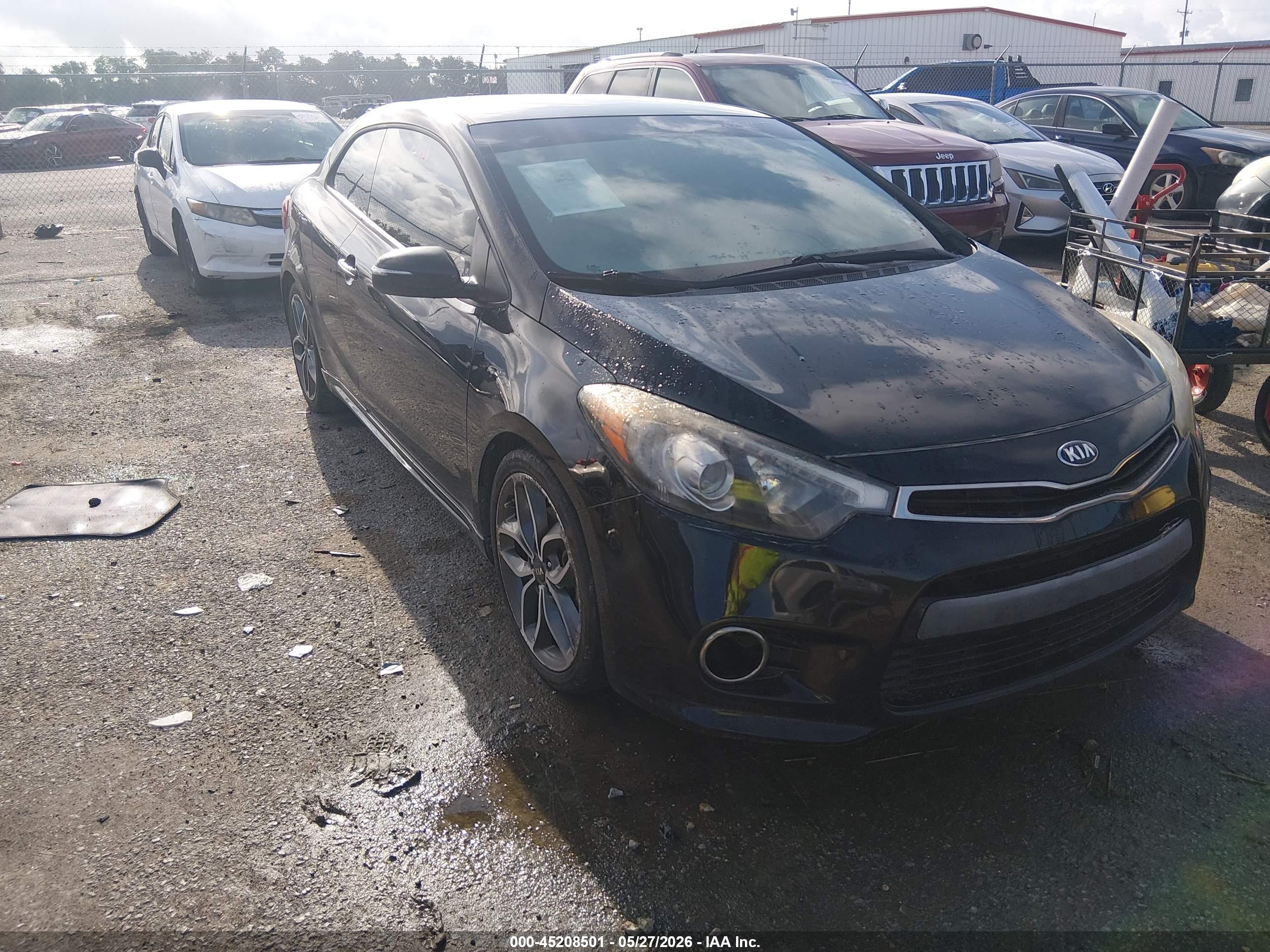 2015 Kia Forte SX, VIN KNAFZ6A38F5406712 — Электрика