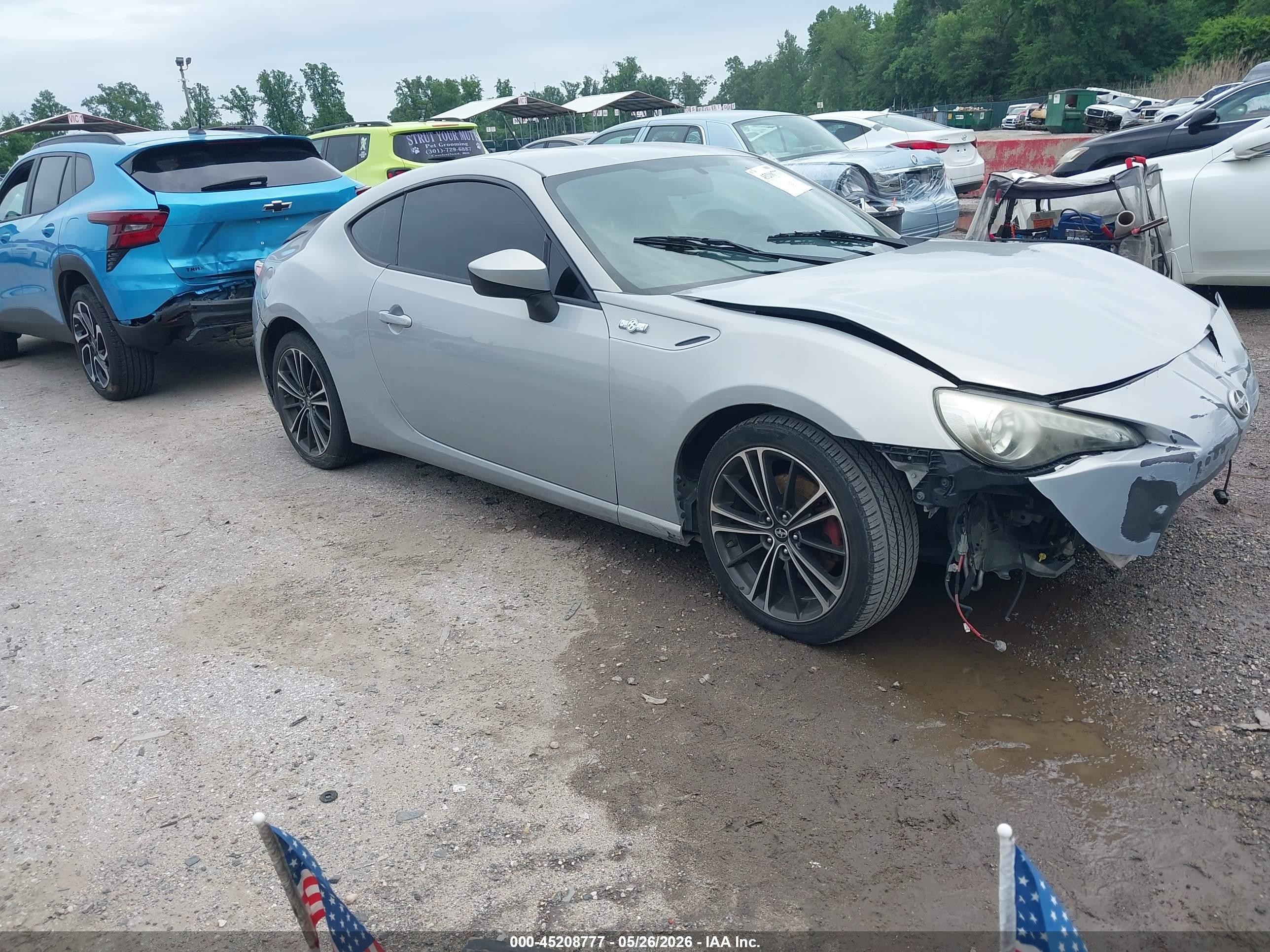 2013 Scion FR-S, VIN JF1ZNAA16D1732967 — Front end