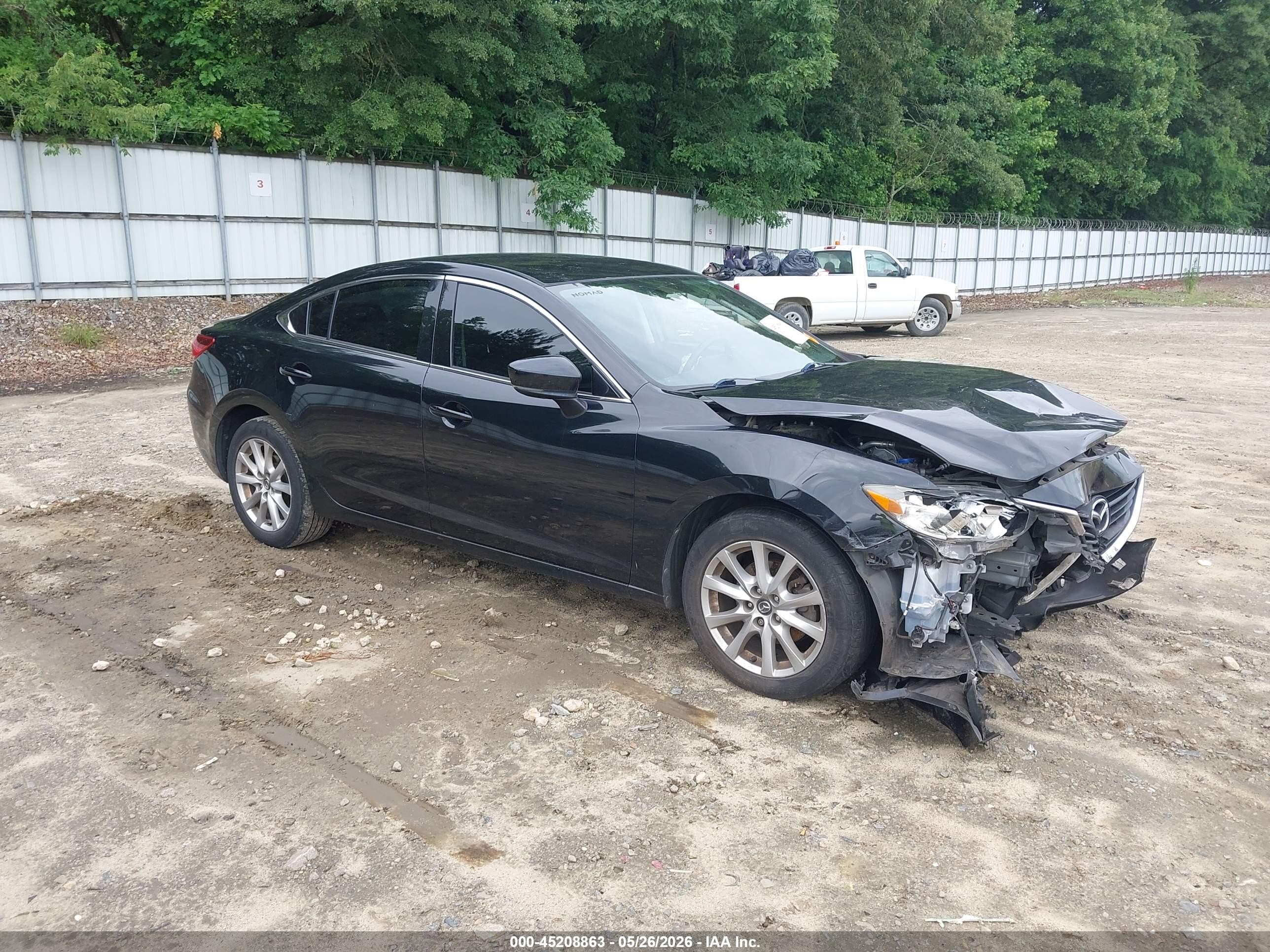 2017 Mazda 6 Sport, VIN JM1GL1U53H1148943 — Front end