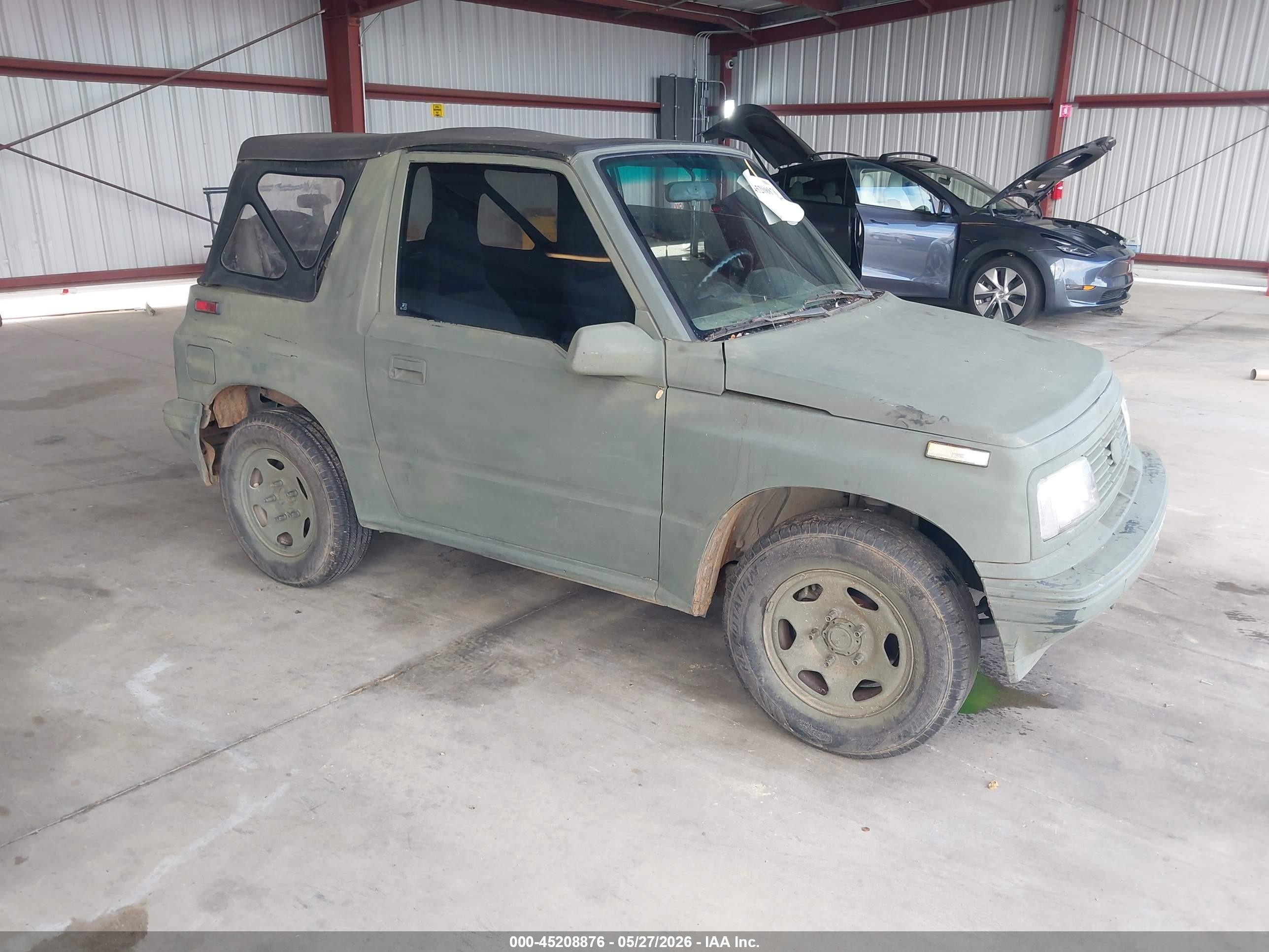 1995 Chevrolet Tracker, VIN 2CNBE1866S6904630 — Normal wear