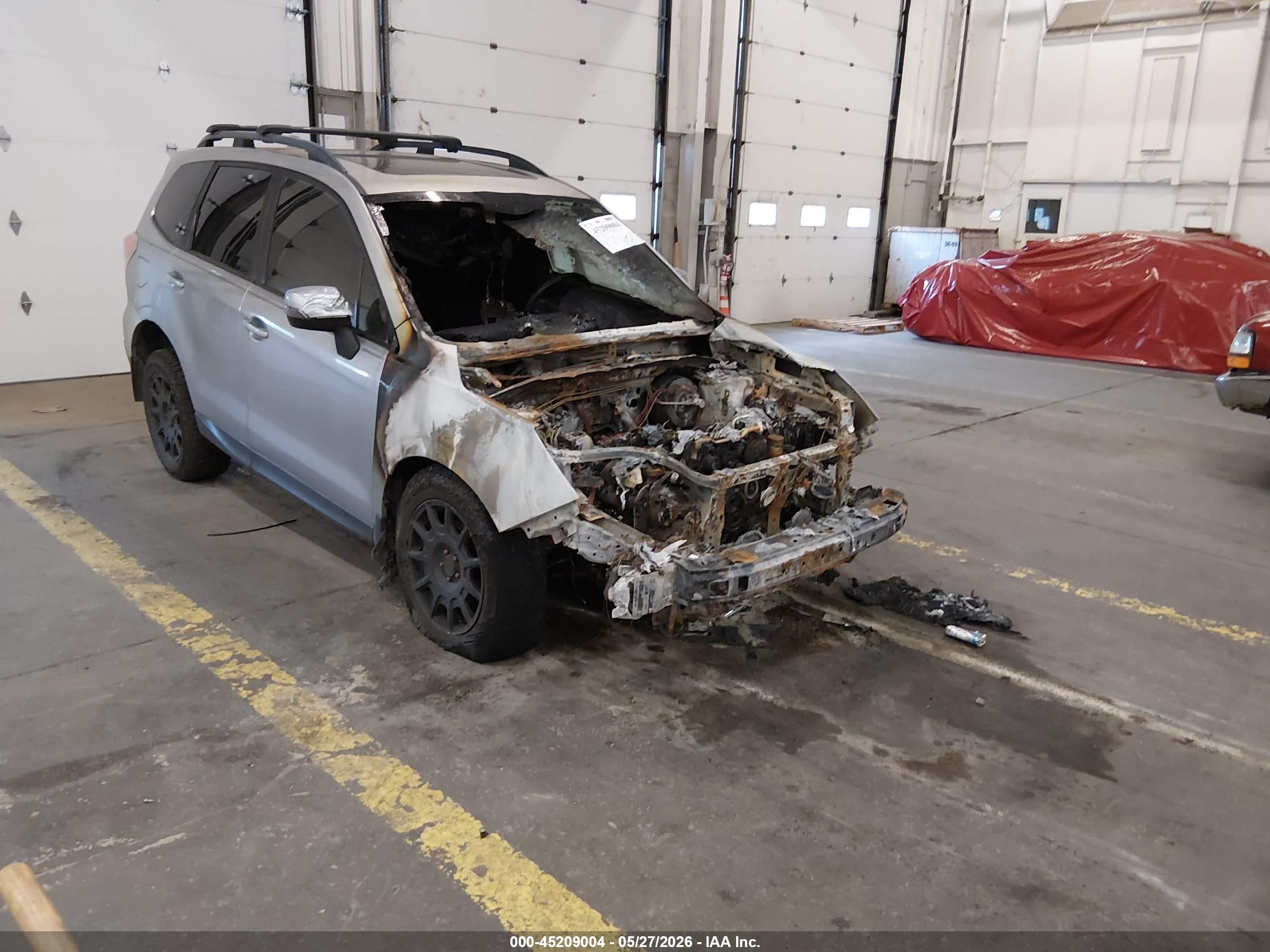 2017 Subaru Forester Premium, VIN JF2SJAGC0HH451472 — Burn