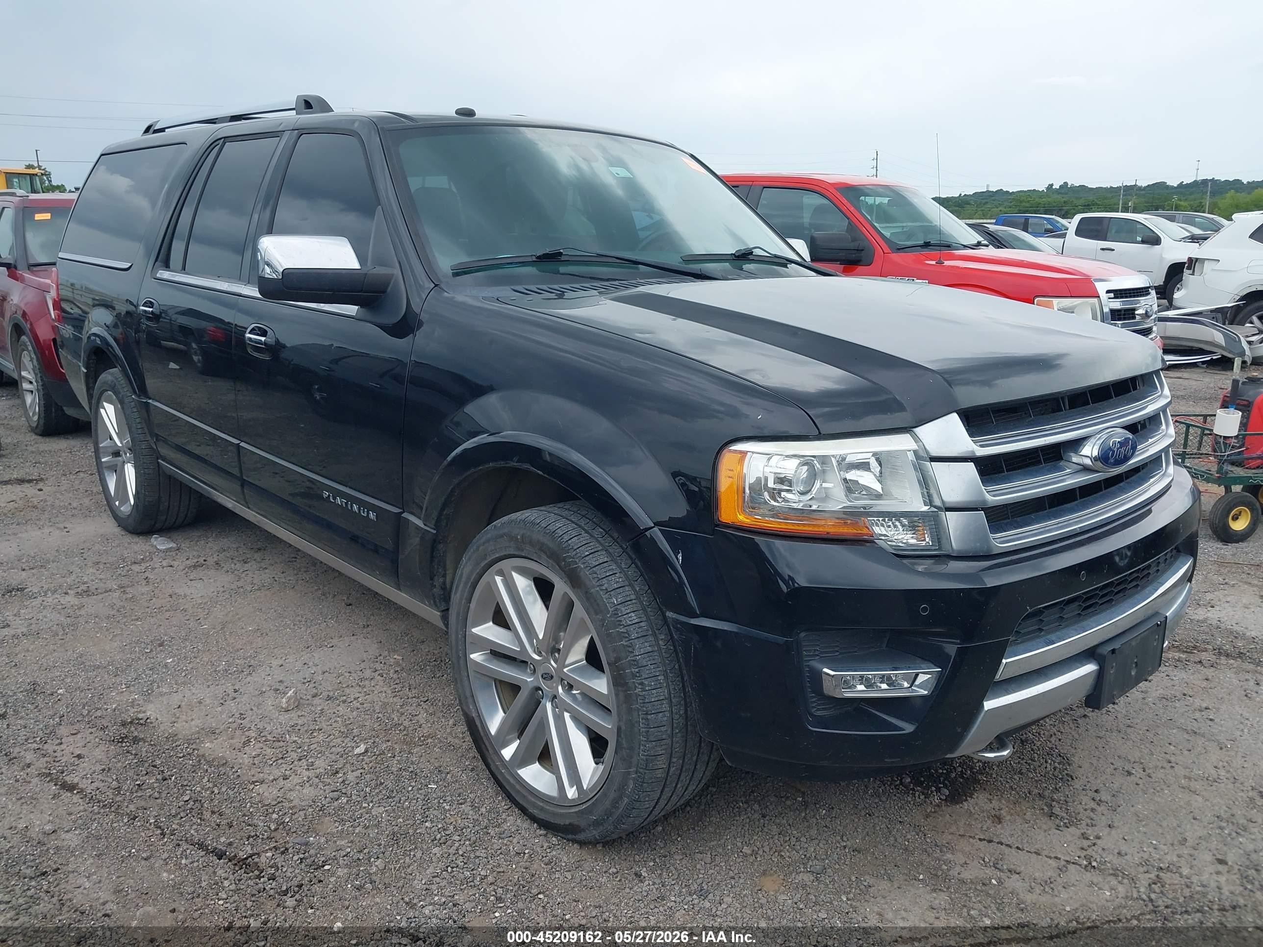 2016 Ford Expedition Max Platinum, VIN 1FMJK1MTXGEF45706 — Hail