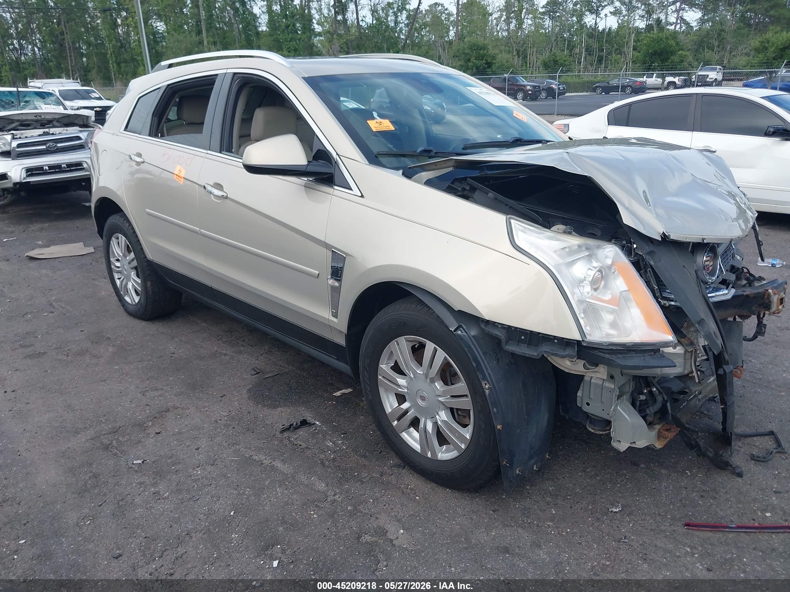 2012 Cadillac SRX Luxury Collection, VIN 3GYFNDE35CS612059 — Biohazard / chemical