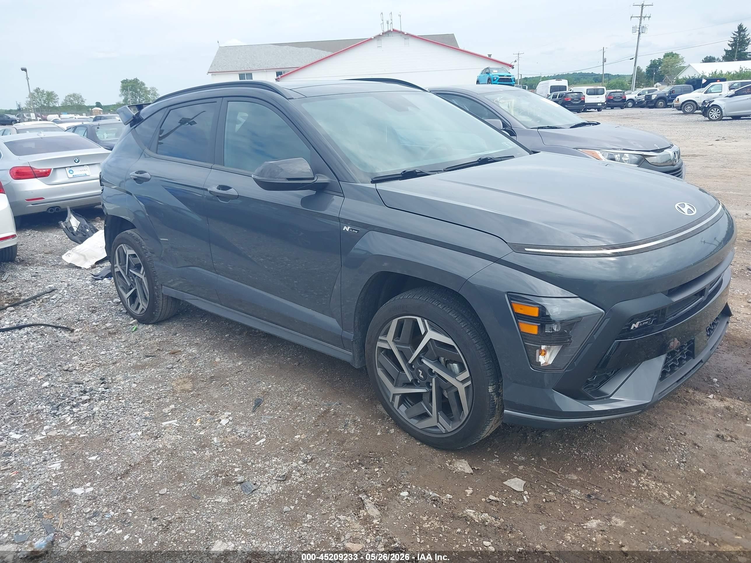 2024 Hyundai Kona N Line, VIN KM8HACA33RU165455 — Зад