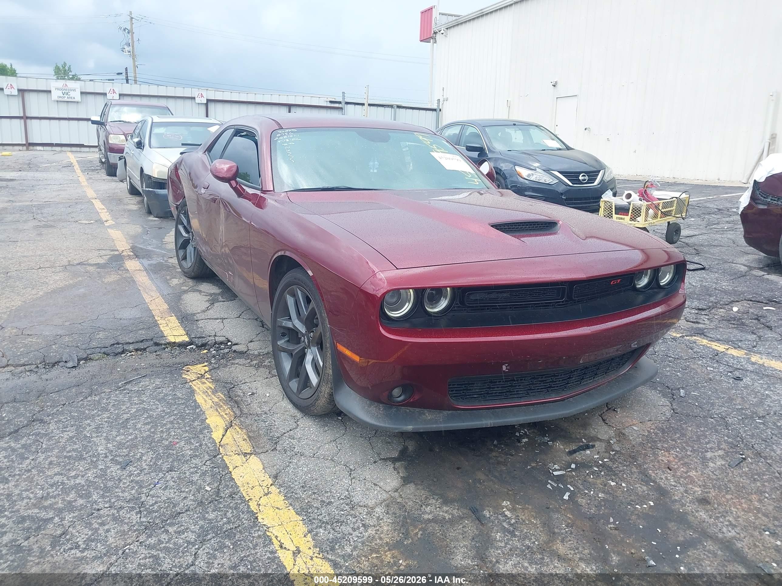 2019 Dodge Challenger GT, VIN 2C3CDZJG0KH602756 — Rear end