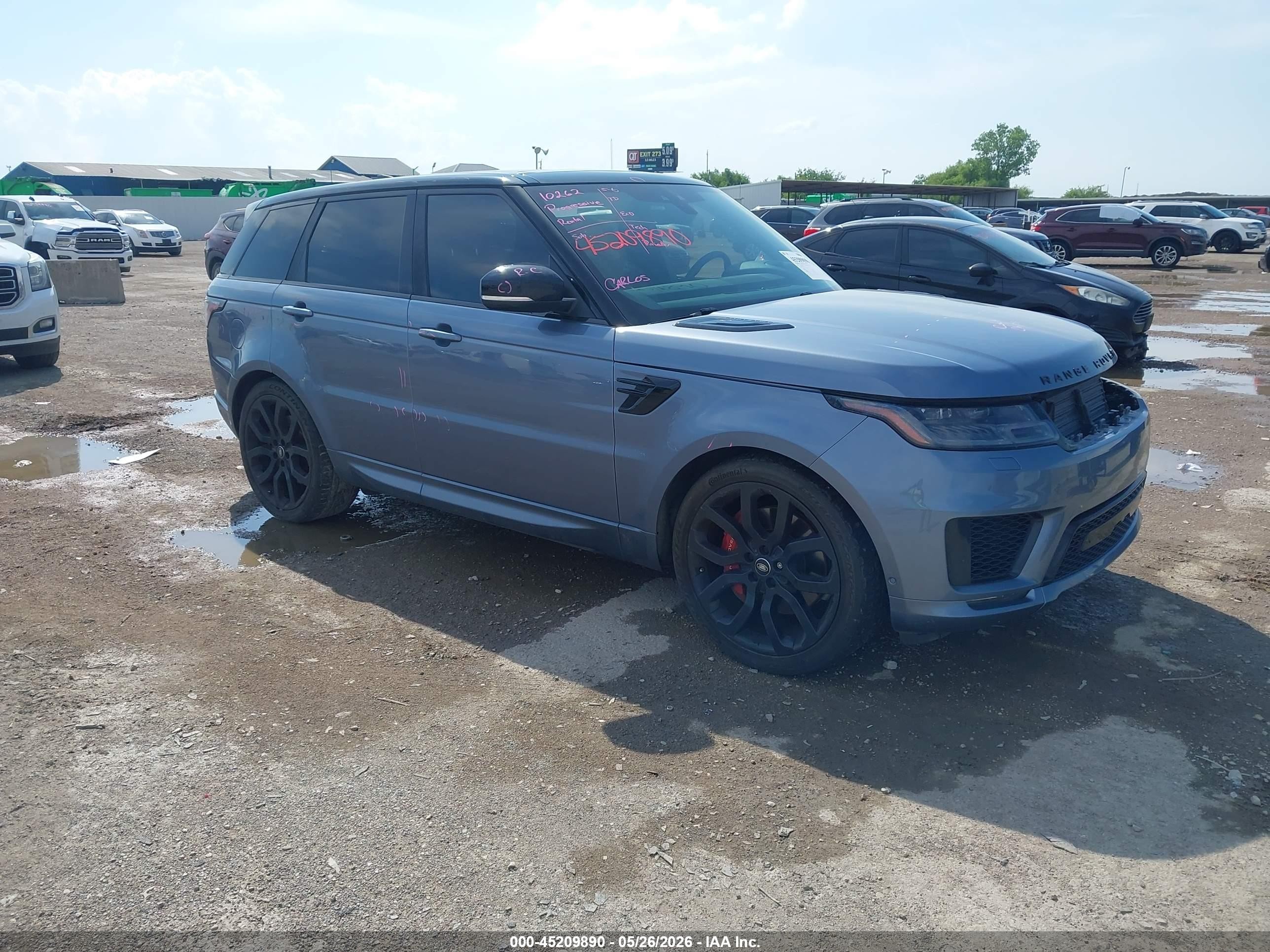 2020 Land Rover Range Rover Sport HSE Dynamic, VIN SALWR2SE0LA713749 — Side