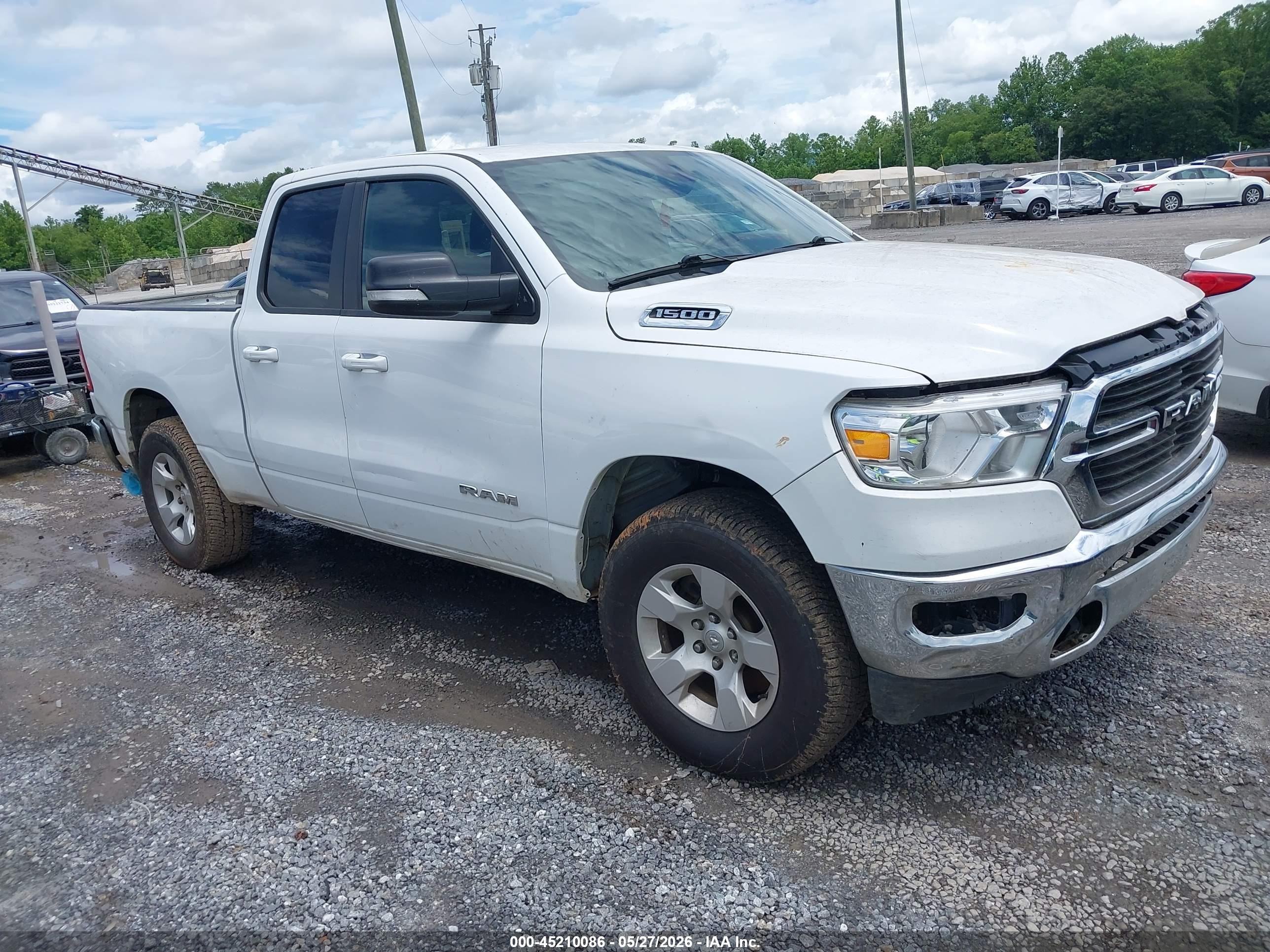 2021 Ram 1500 Big Horn, VIN 1C6RRFBG4MN570514 — Repossession