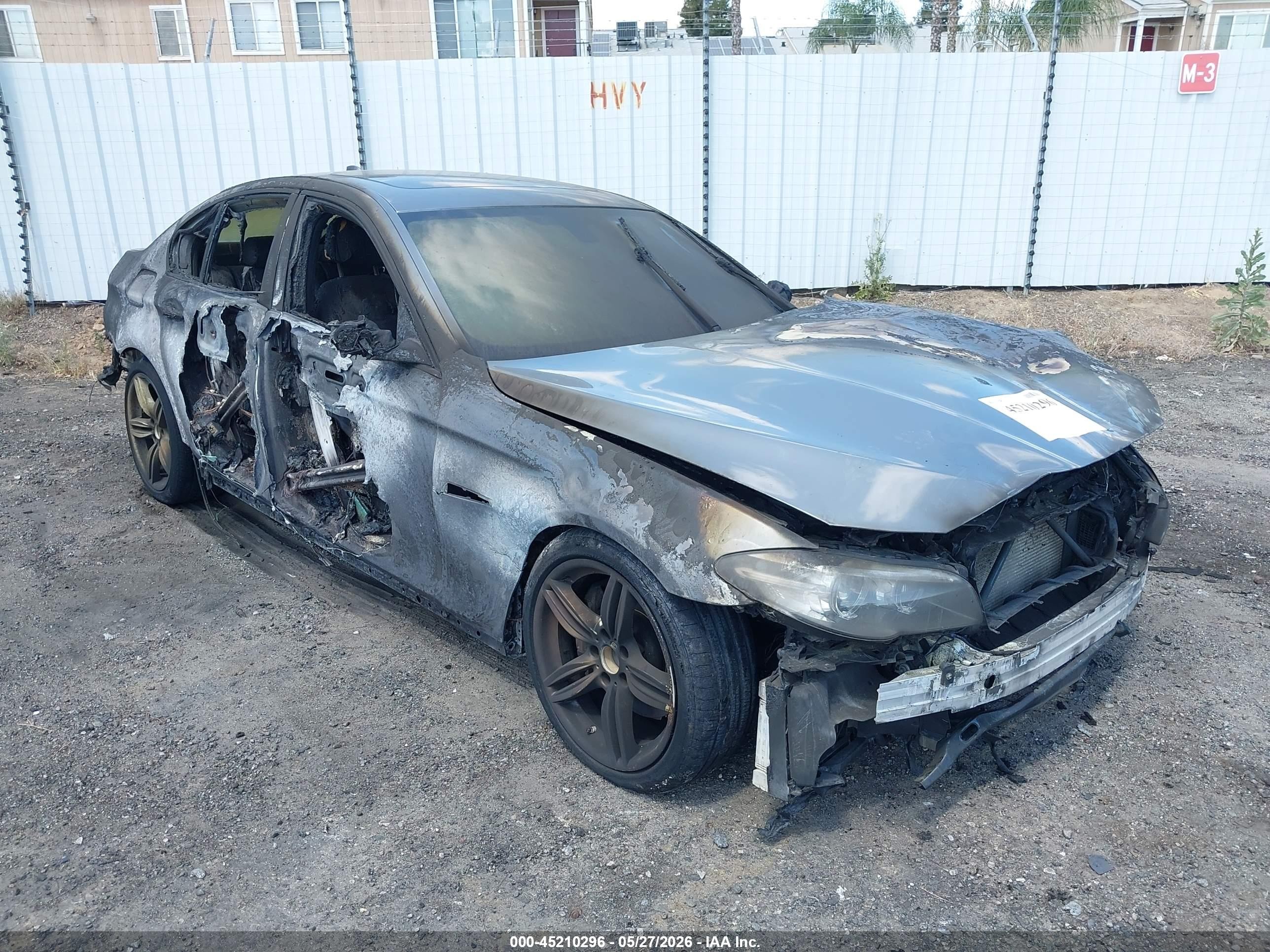 2016 BMW 5 Series 535d, VIN WBAXA5C59GG042035 — Burn