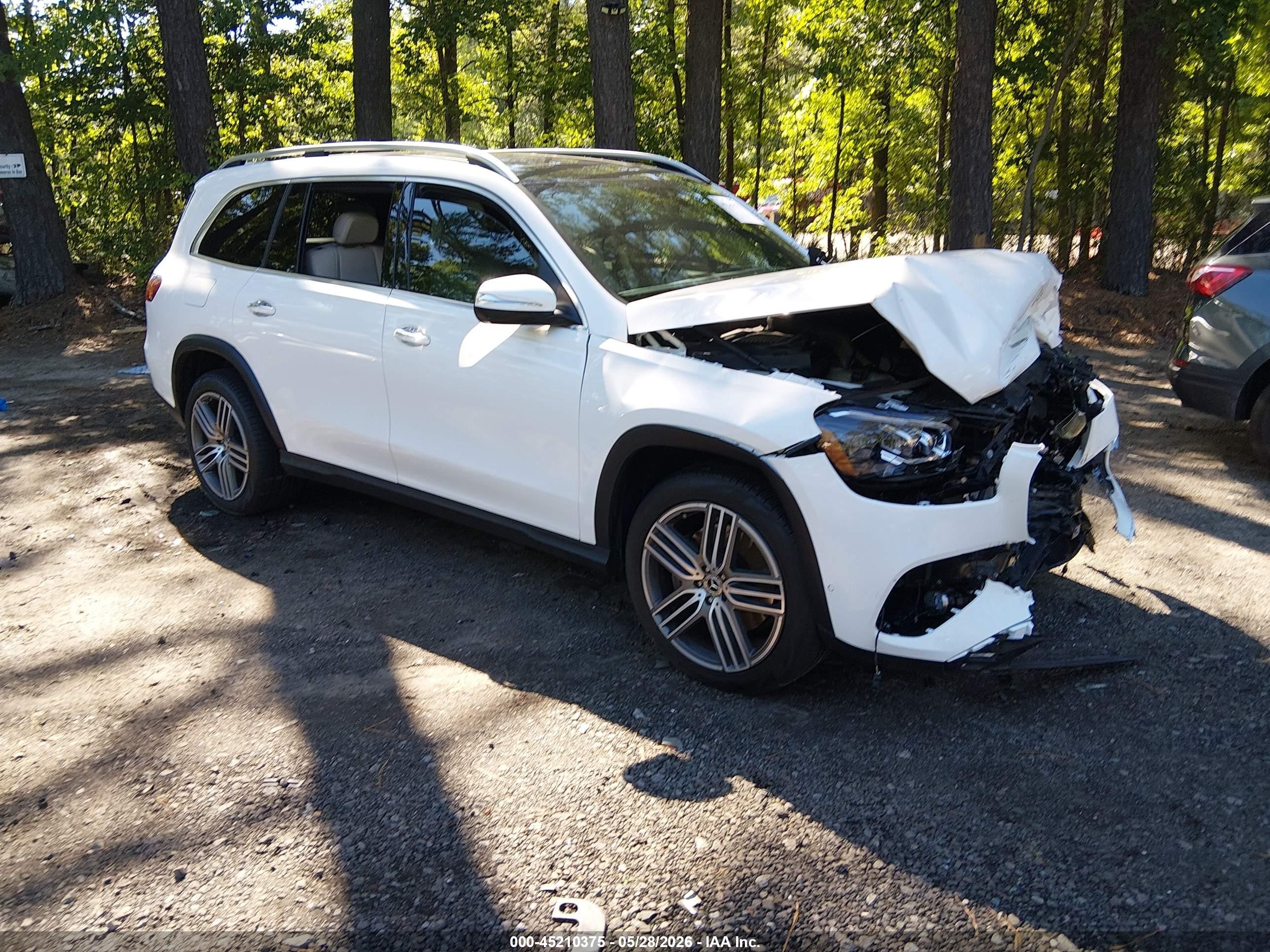 2025 Mercedes-Benz GLS 450, VIN 4JGFF5KE7SB317050 — Auction photo
