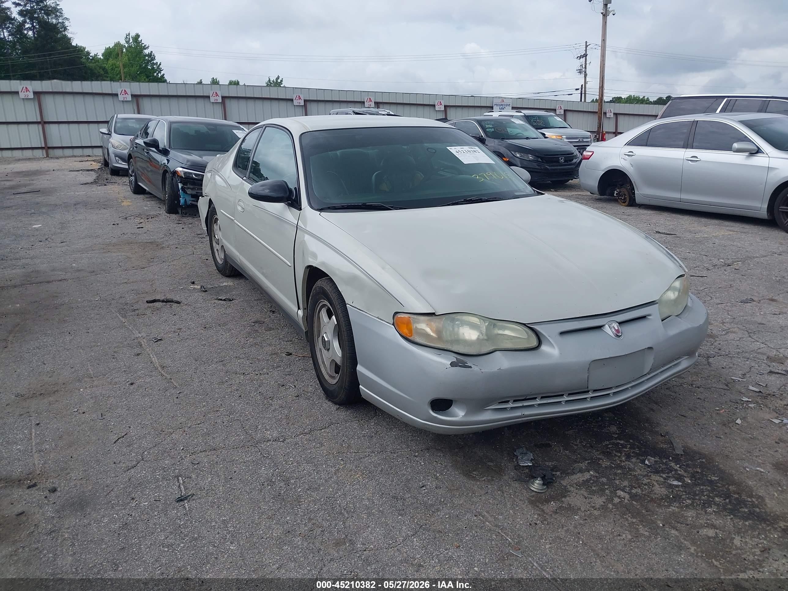 2004 Chevrolet Monte Carlo LS, VIN 2G1WW12EX49379018 — All over