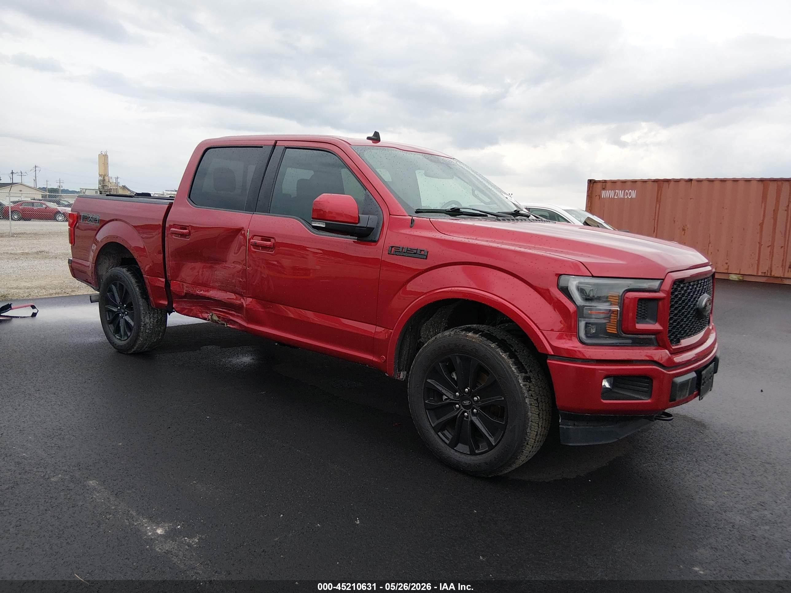 2020 Ford F-150 XLT, VIN 1FTEW1E45LFB47406 — Rear end